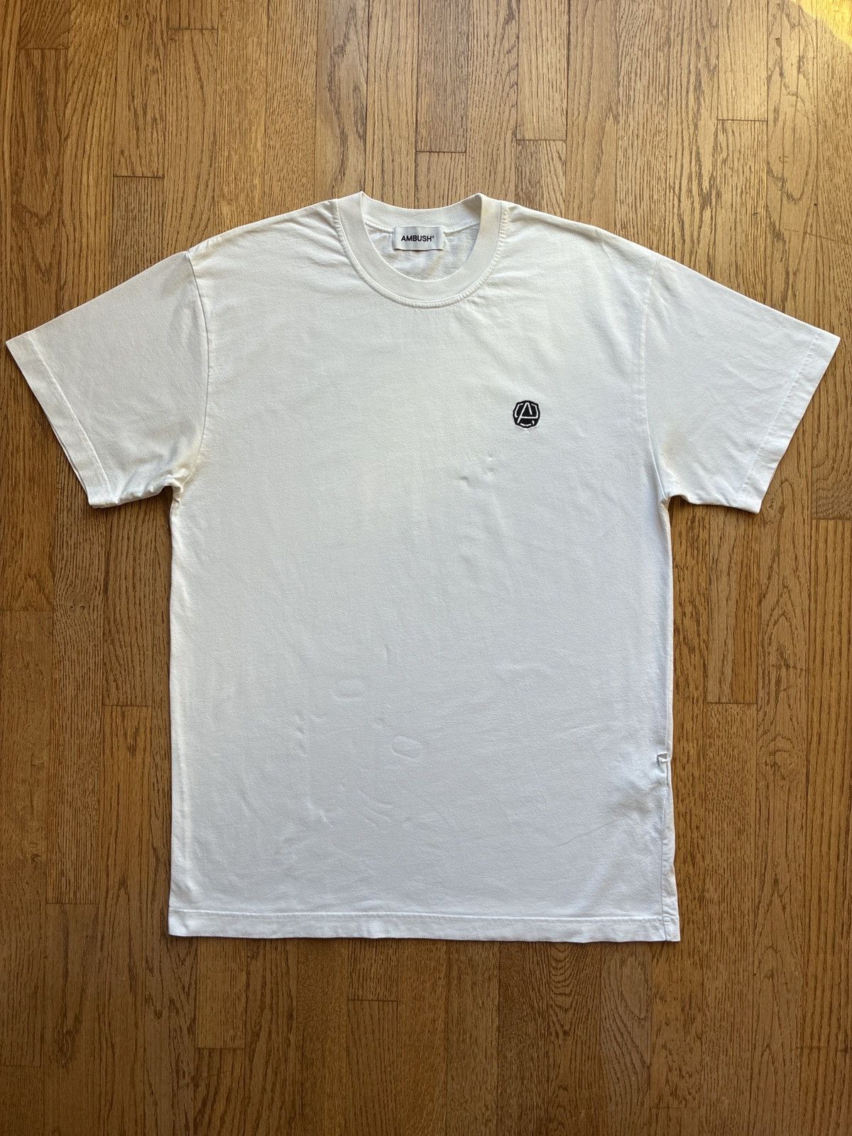 Ambush Design Ambush Amblem Tee Logo White Size US XL / EU 56 / 4 - 1 Thumbnail