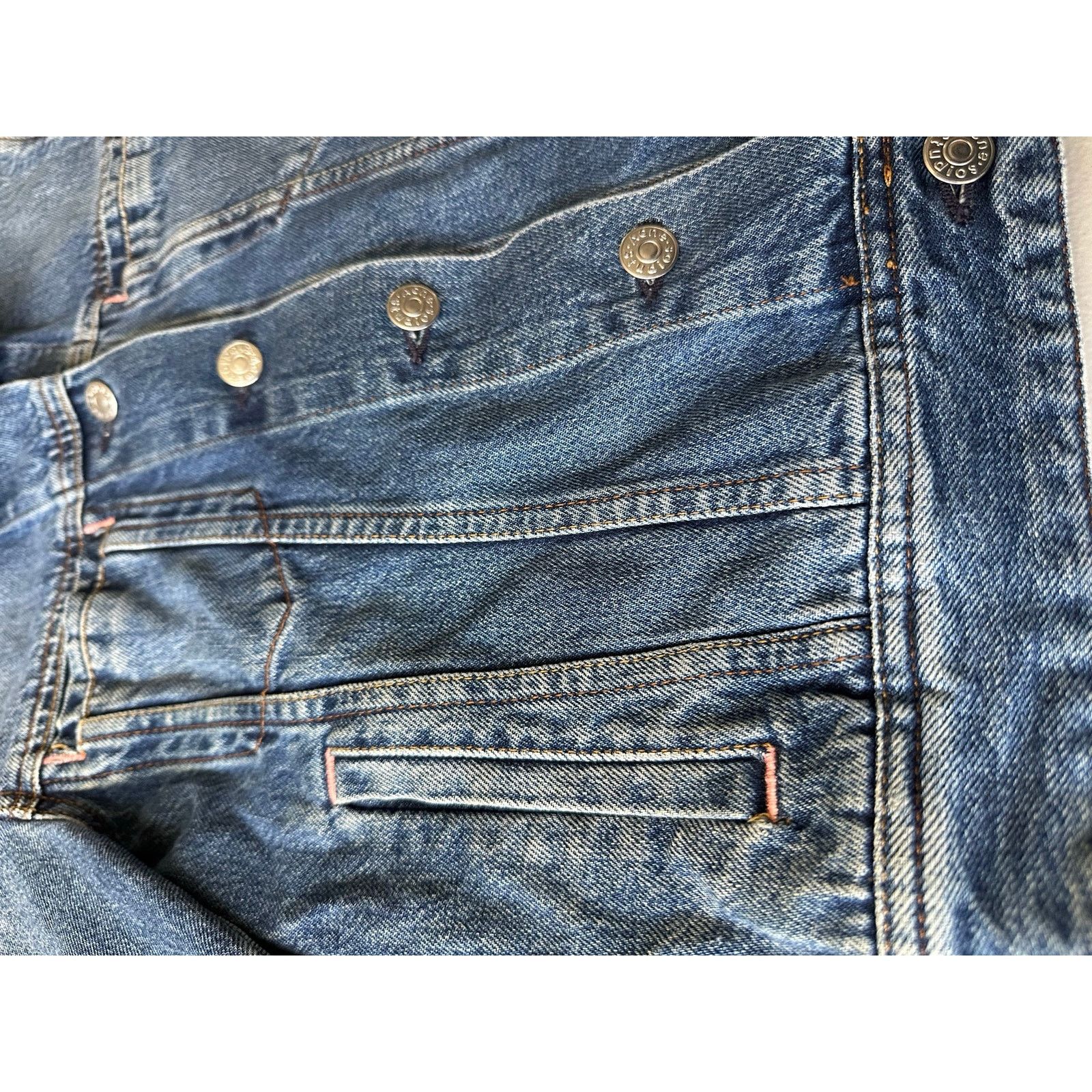 Acne Studios Acne Studios Bla Konst Cliff Denim Jacket Womens 32 160/76A Size XXS / US 00 / IT 34 - 4 Thumbnail