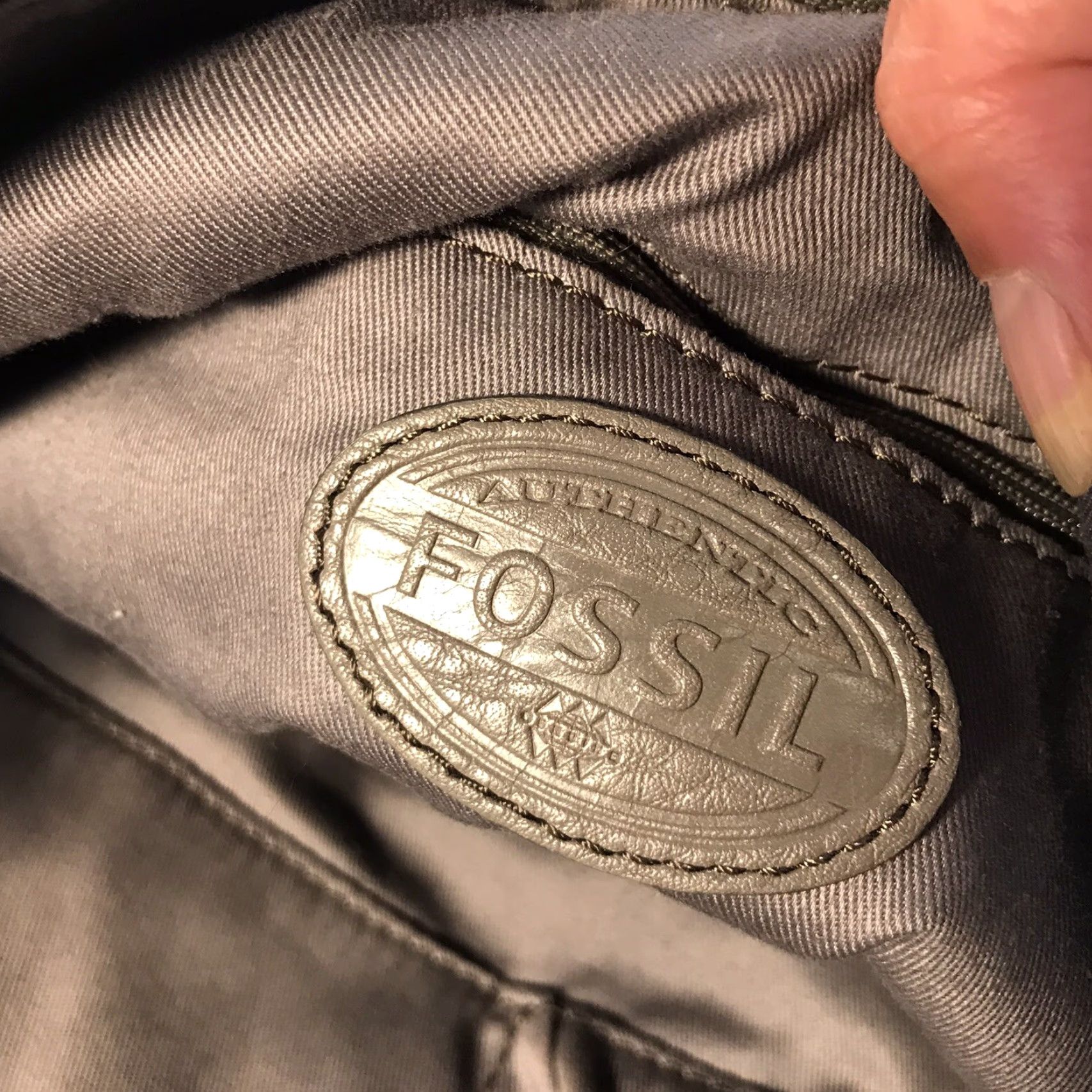 Fossil FOSSIL Women Leather Shoulder Bag Large Multicolor Colorblock 15in Travel Casual Cross-Body W-Matching Wallet Size ONE SIZE - 3 Thumbnail