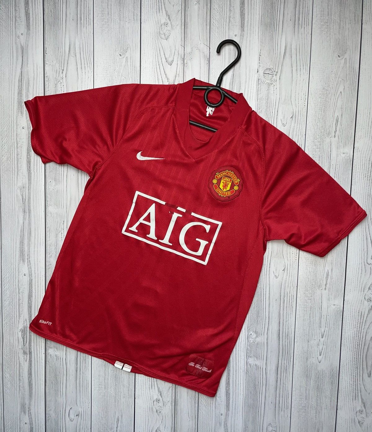 Nike × Vintage Vintage Nike Manchester United soccer jersey 7 Ronaldo S Size US S / EU 44-46 / 1 - 2 Thumbnail