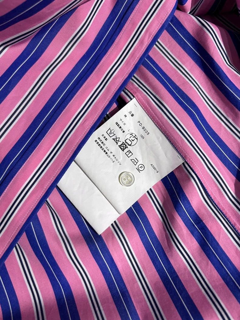 Comme des Garcons Comme Des Garcons Three-dimensional jacquard striped shirt Size US L / EU 52-54 / 3 - 8 Thumbnail