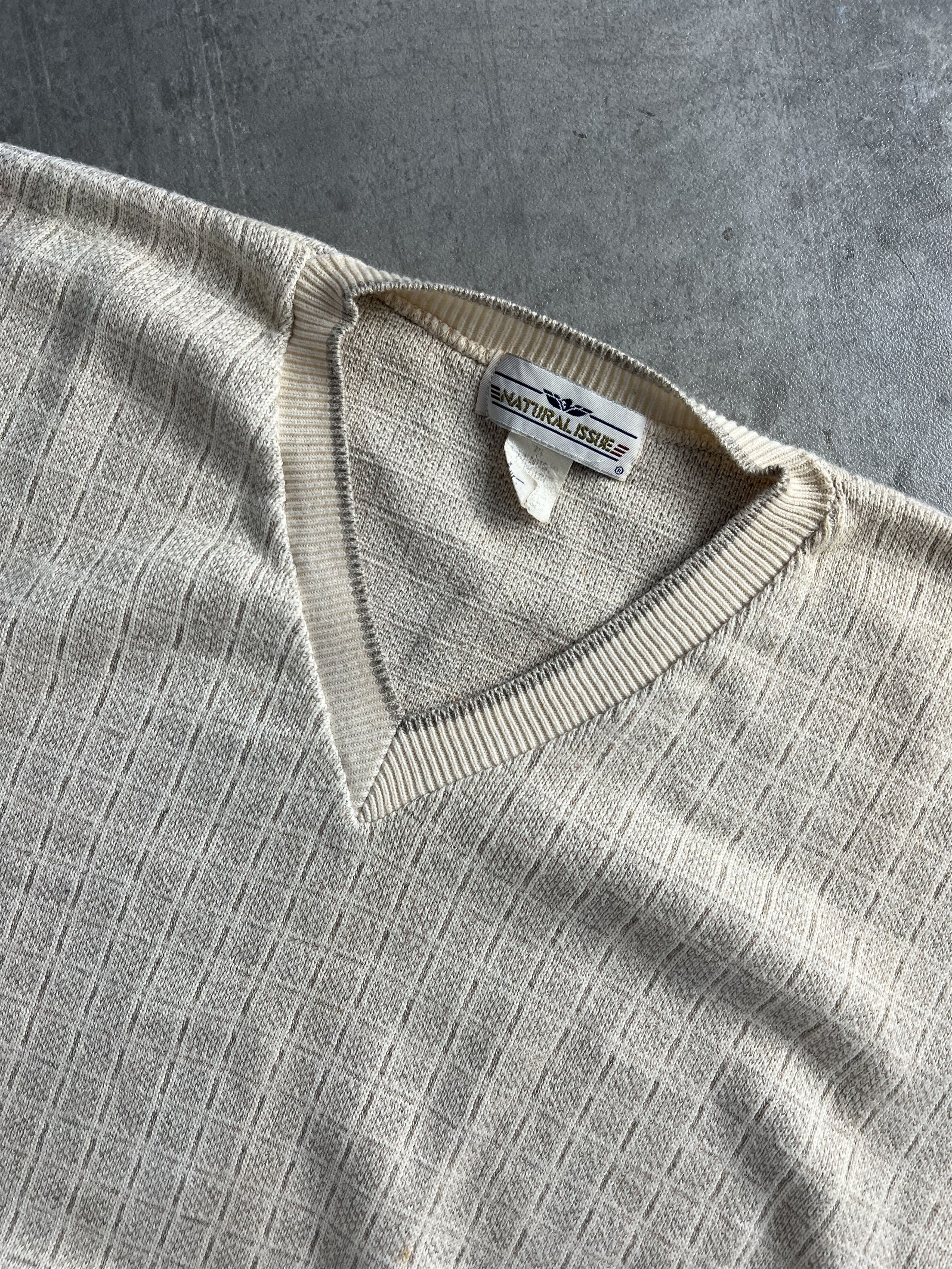Vintage VINTAGE COSBY PATTERN COTTON KNIT CREAM MADE IN USA XXL Size US XXL / EU 58 / 5 - 2 Thumbnail