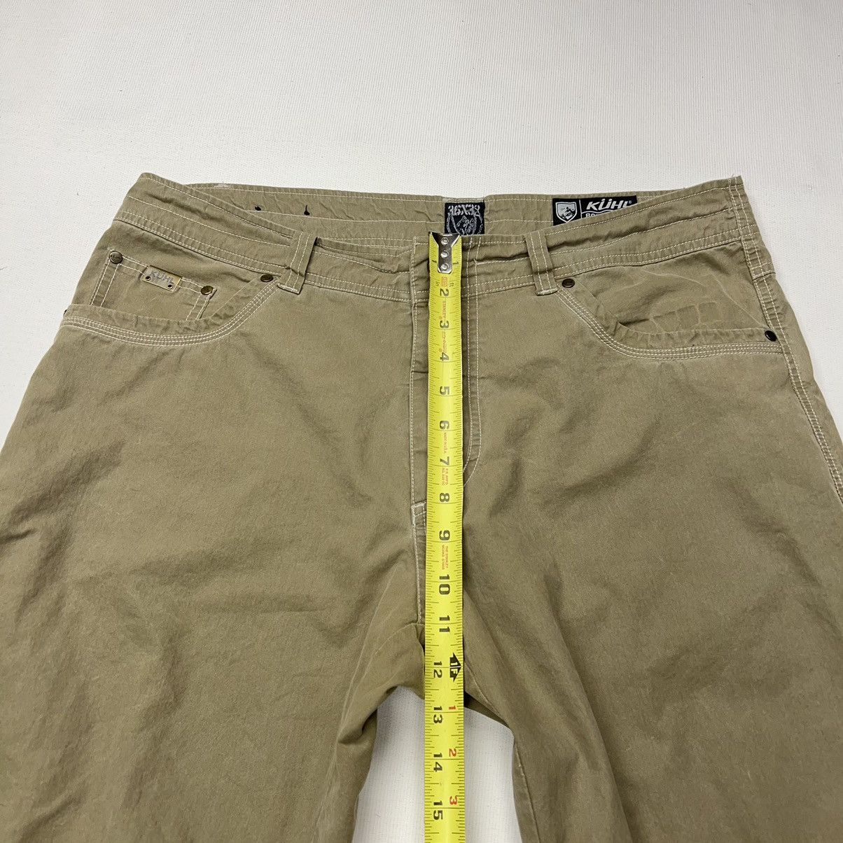 Kuhl Kuhl Pants Green Revolvr Vintage Patina Dye Workwear Utility Size US 36 / EU 52 - 23 Thumbnail