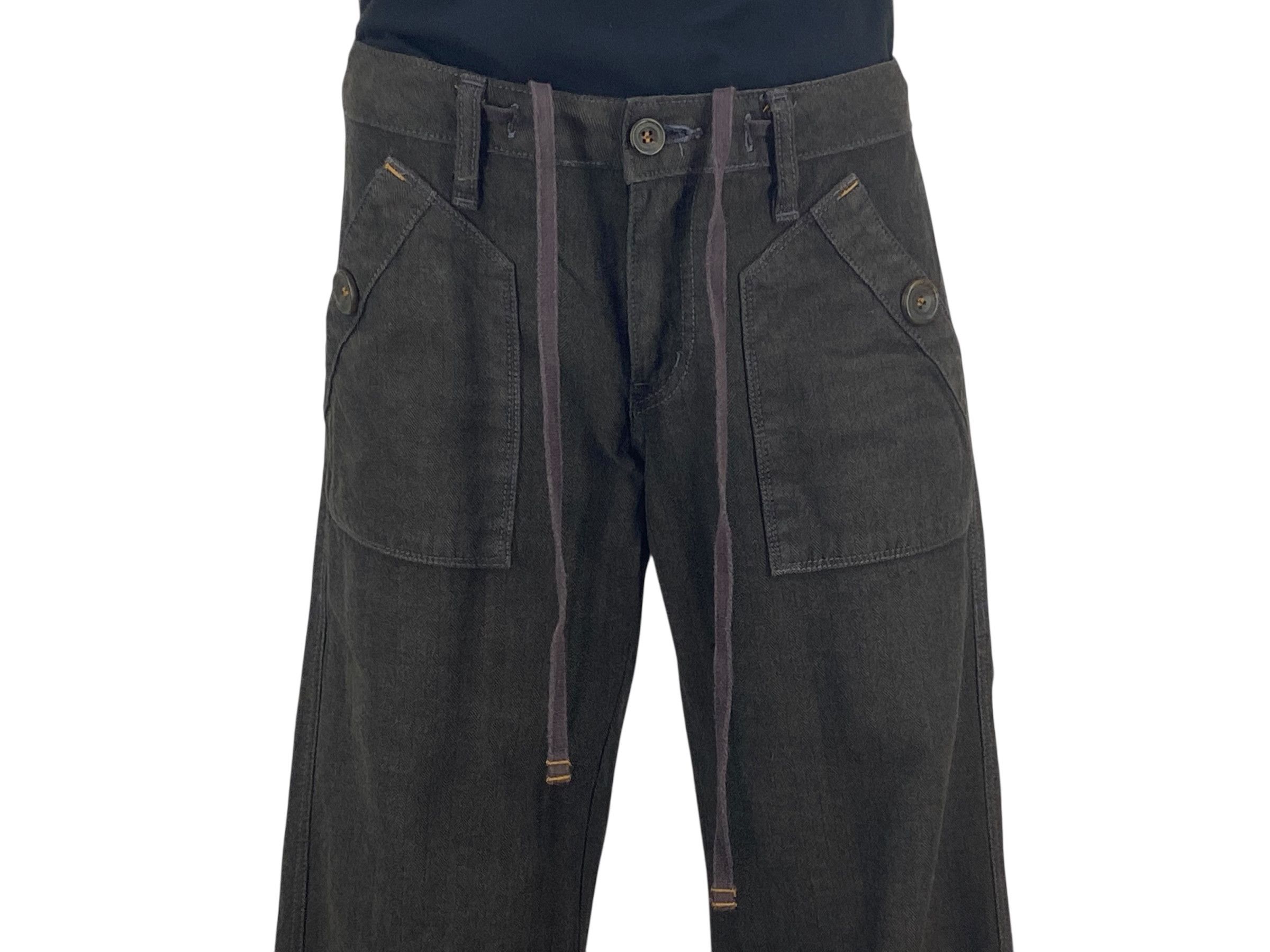 Japanese Brand Et Boîte Jeans Baker Pocket Pants Size 29" - 2 Thumbnail