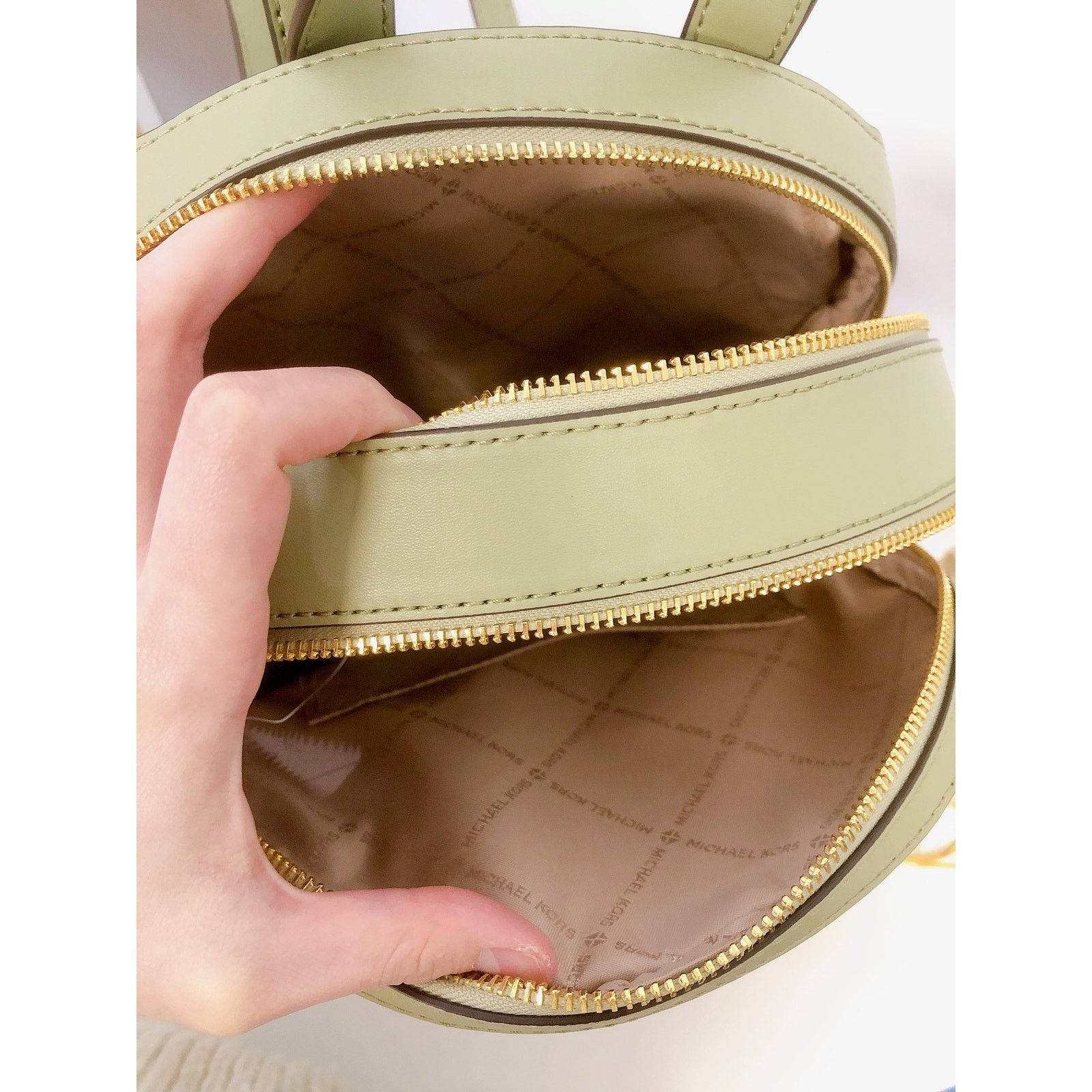 Michael Kors Michael Kors 35S2G8TB2L Jaycee Medium Pebbled Leather Size ONE SIZE - 7 Thumbnail