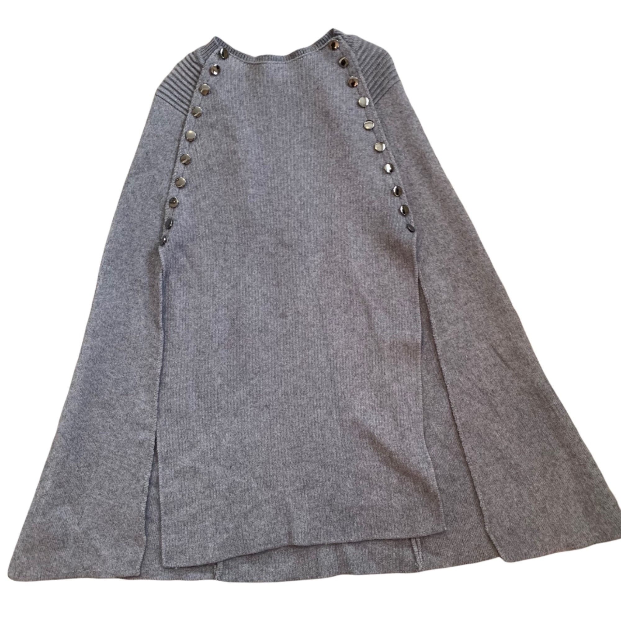 Other NWT Crosstree Lane Ribbed Military Poncho OS Size ONE SIZE - 1 Thumbnail