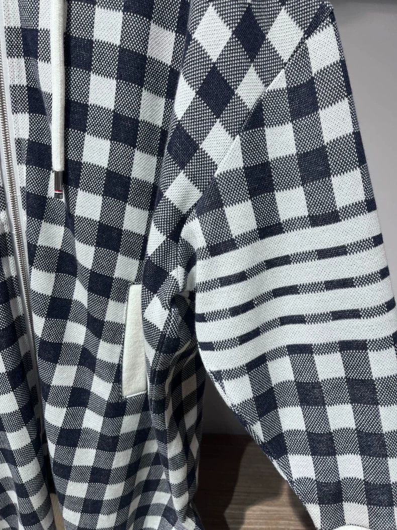 Thom Browne Thom Browne Grid Leisure Jacket Size S / US 4 / IT 40 - 3 Thumbnail