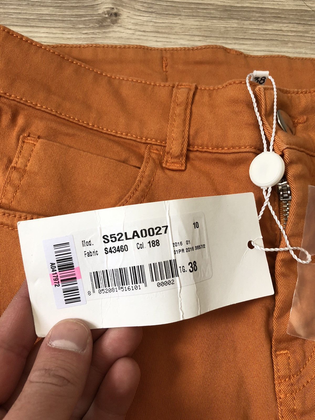 Maison Margiela Maison Margiela MM6 Ivory Skinny Pants Size 26" / US 2 / IT 38 - 4 Thumbnail