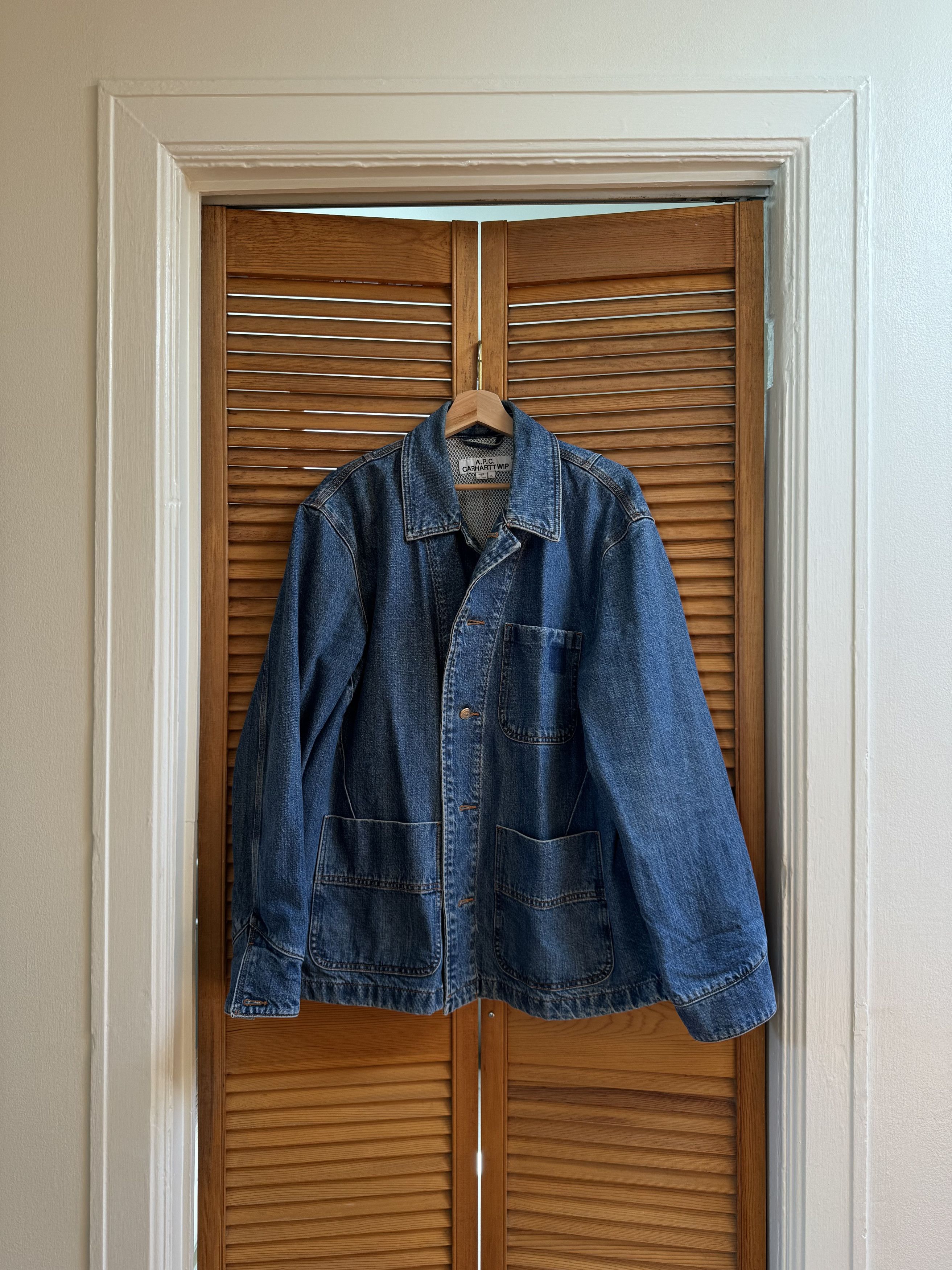 A.P.C. × Carhartt A.P.C. X CARHARTT WIP TALK JACKET | Grailed