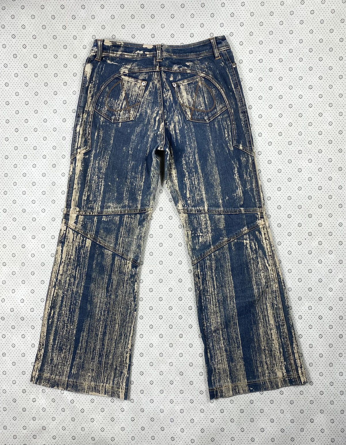 Hysteric Glamour Acid Wash Denim By Miss Alice Size 29" - 2 Thumbnail