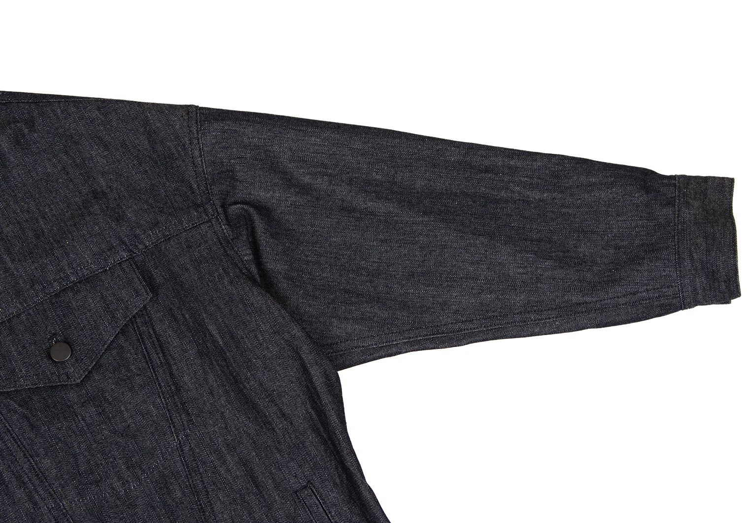 Yohji Yamamoto Yohji Yamamoto Cotton Wide Silhouette Denim Jacket Size US S / EU 44-46 / 1 - 7 Thumbnail