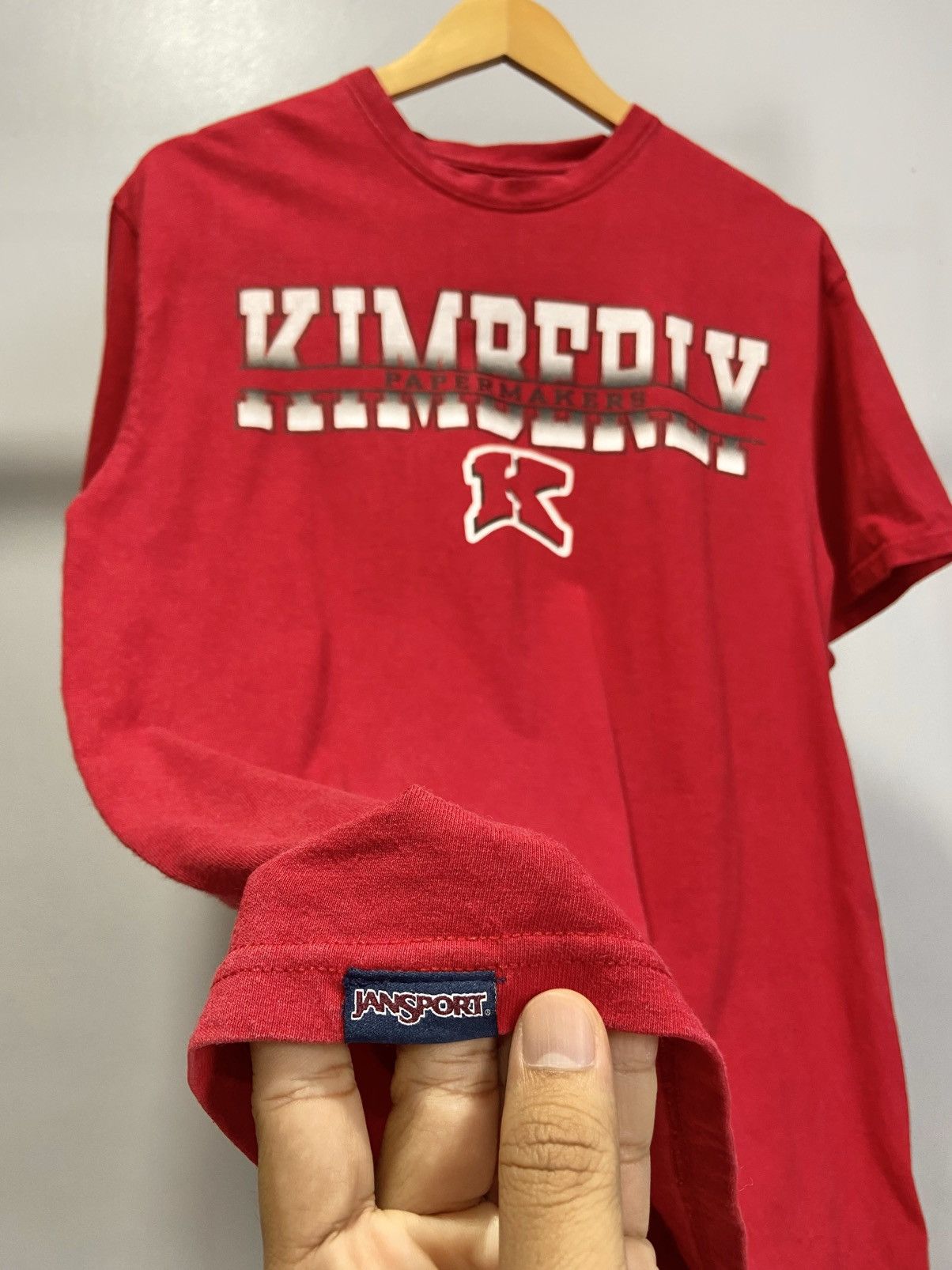 Jansport Jansport Kimberly Papermakers tee Size US M / EU 48-50 / 2 - 3 Thumbnail
