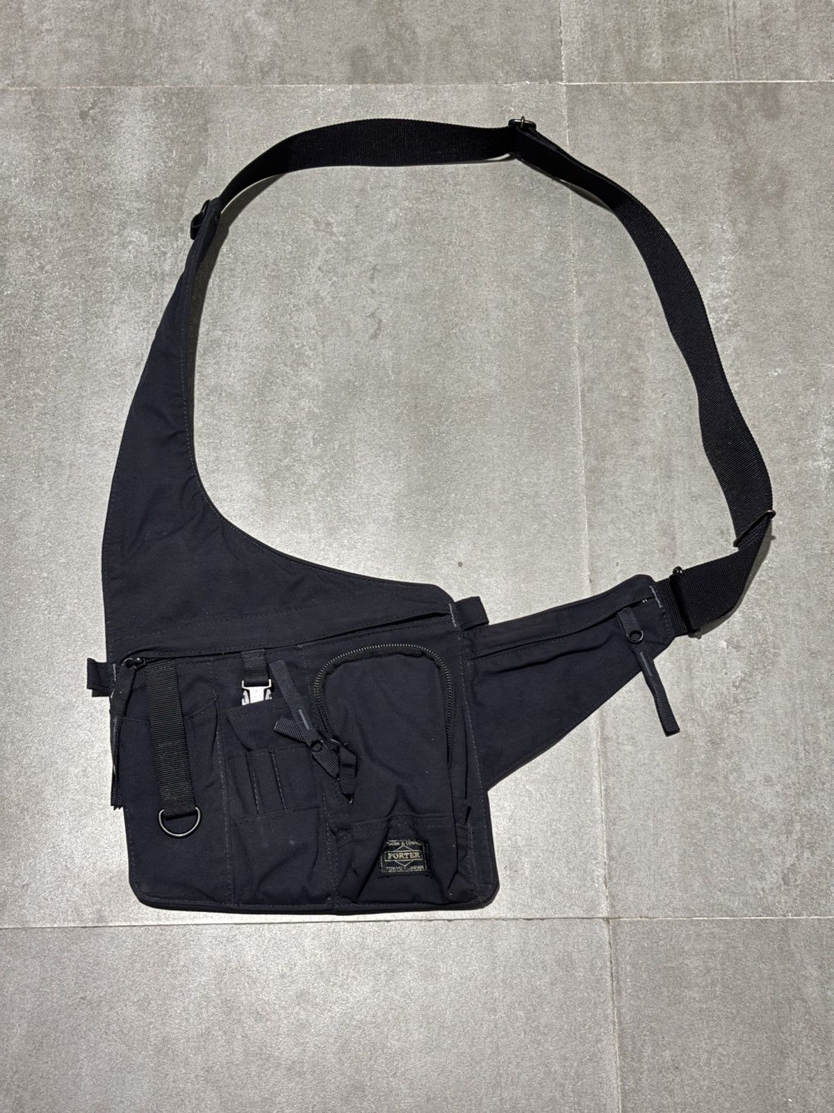 Porter Porter japan multi pocket sling bag Size ONE SIZE - 2 Thumbnail