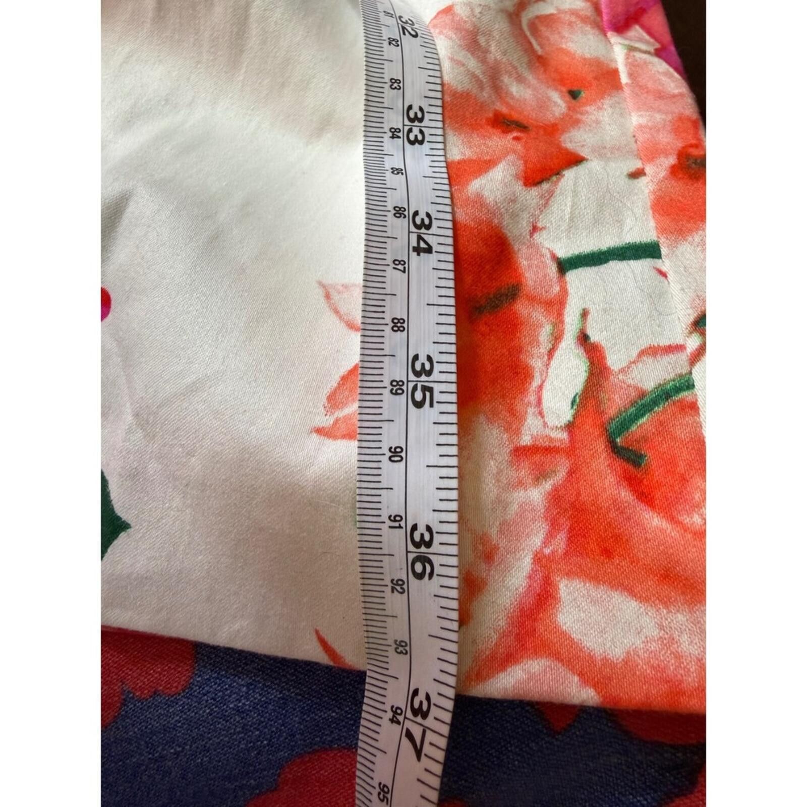 Other Eliza J Floral Sleeveless Dress Pink Orange White Size 4 Size S / US 4 / IT 40 - 5 Thumbnail