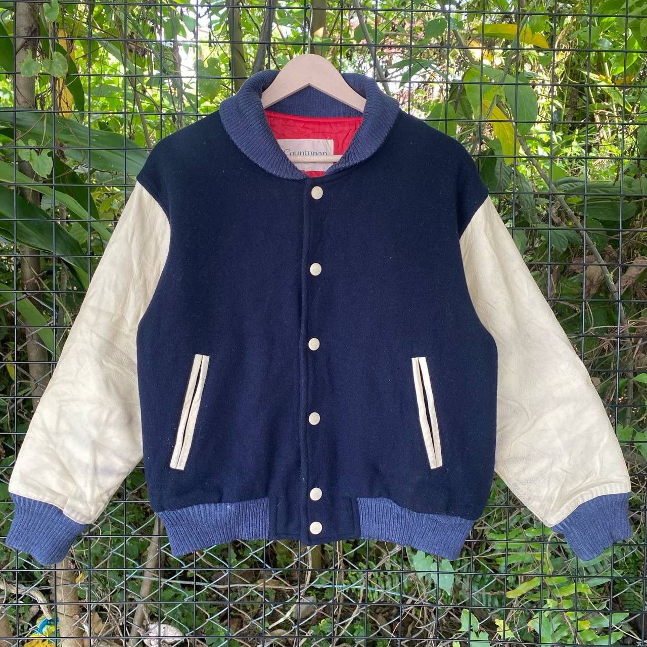Other Vtg Countyna Varsity Sleeve Leather Size US M / EU 48-50 / 2 - 2 Thumbnail