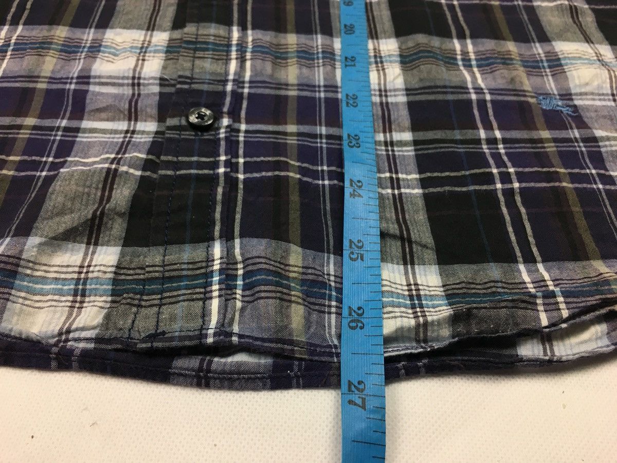 Burberry × Flannel Burberry Black Label Flannel Plaid Checked Double Pocket Size US L / EU 52-54 / 3 - 11 Thumbnail