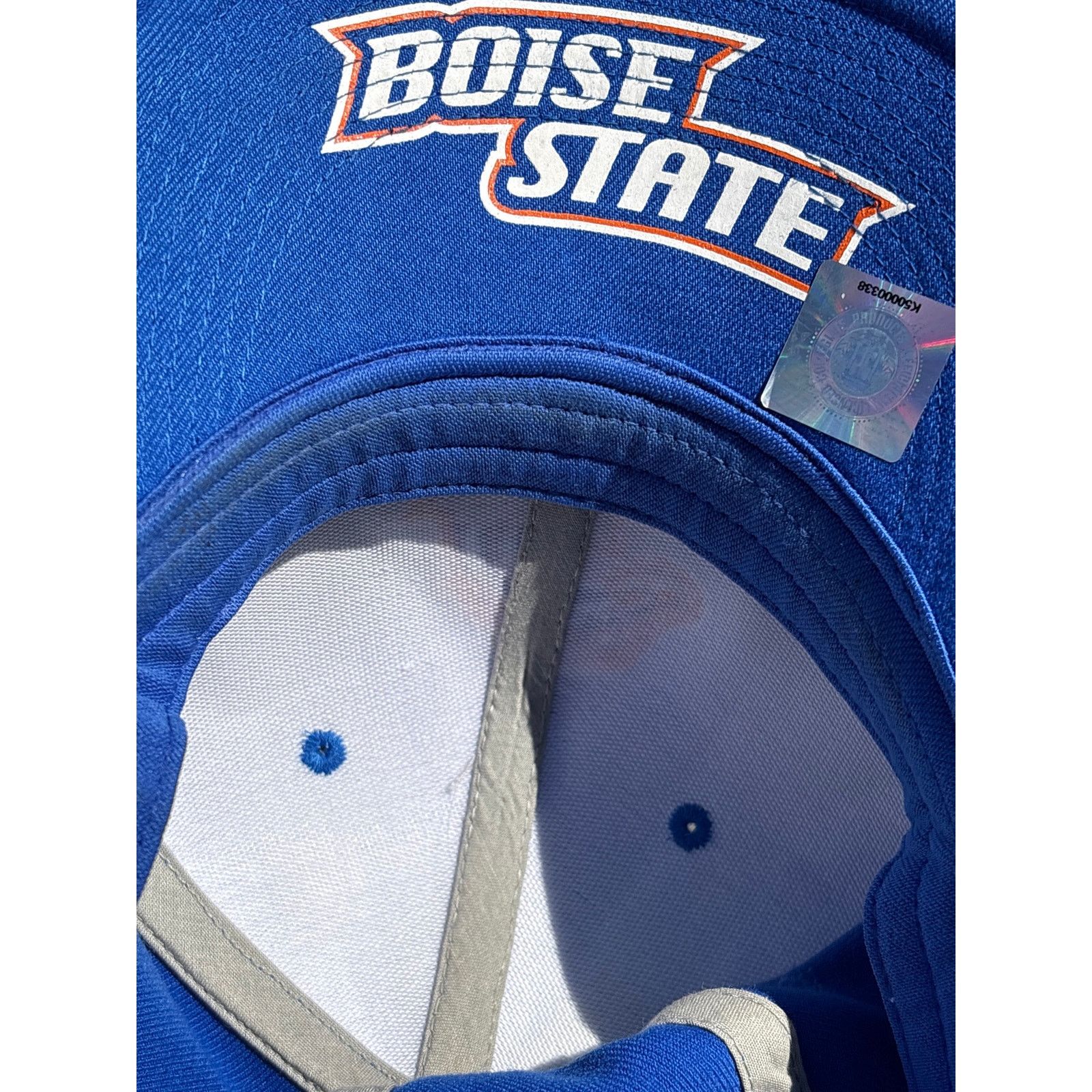 Nike Boise State Nike Fitted M/L hat Blue Orange broncos logo Size ONE SIZE - 7 Thumbnail