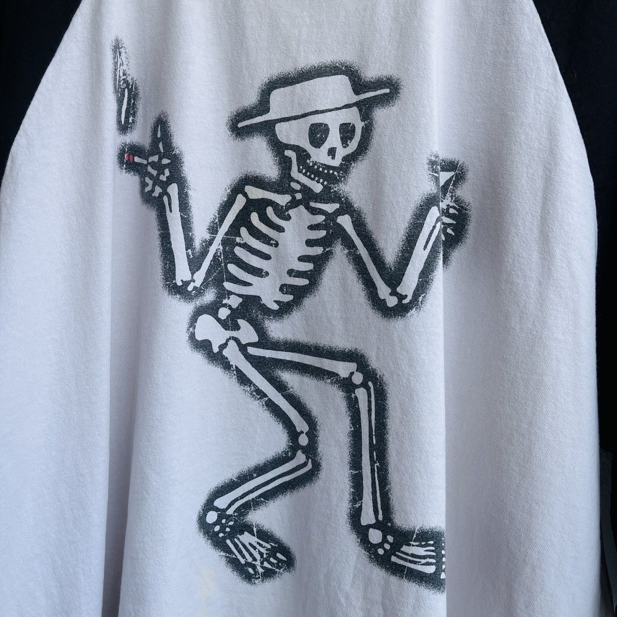 Vintage Vintage Social Distortion Streetwear Raglan TShirt Size US XXL / EU 58 / 5 - 9 Thumbnail