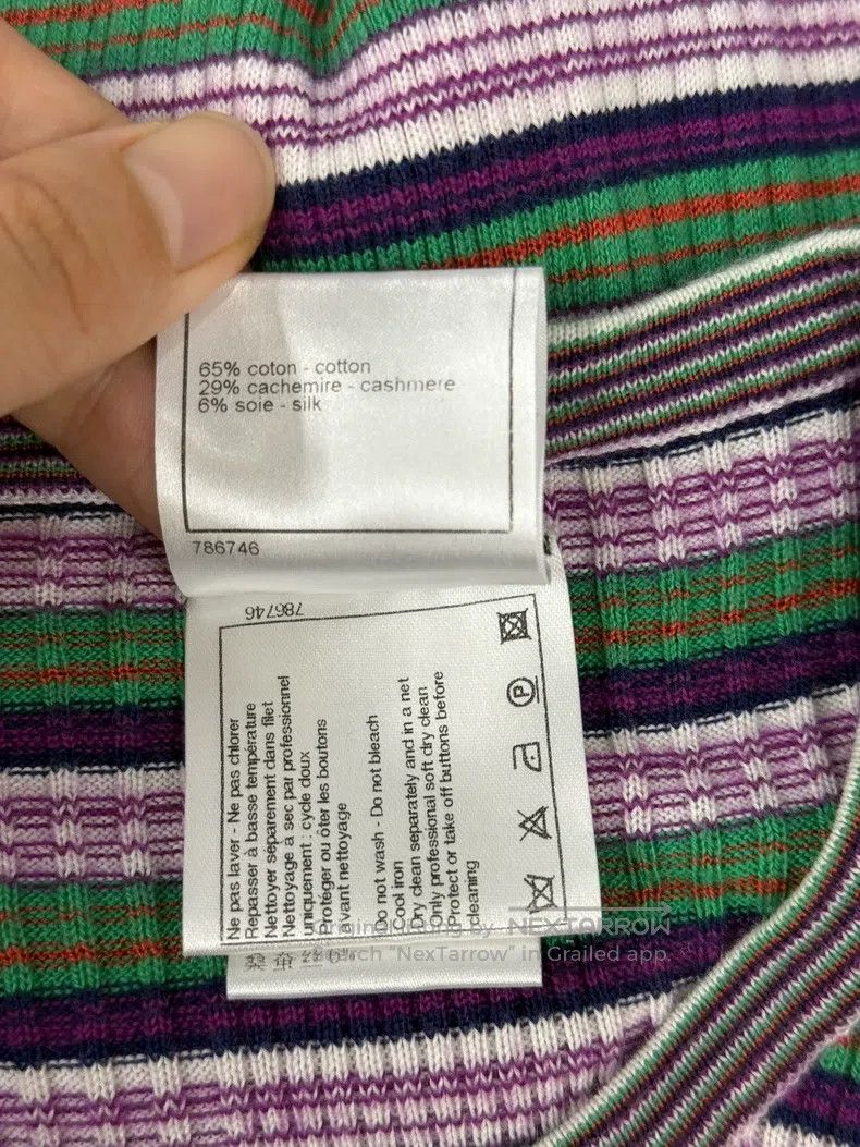 Chanel Chanel Colourful striped knitted dress Size XS / US 0-2 / IT 36-38 - 5 Thumbnail