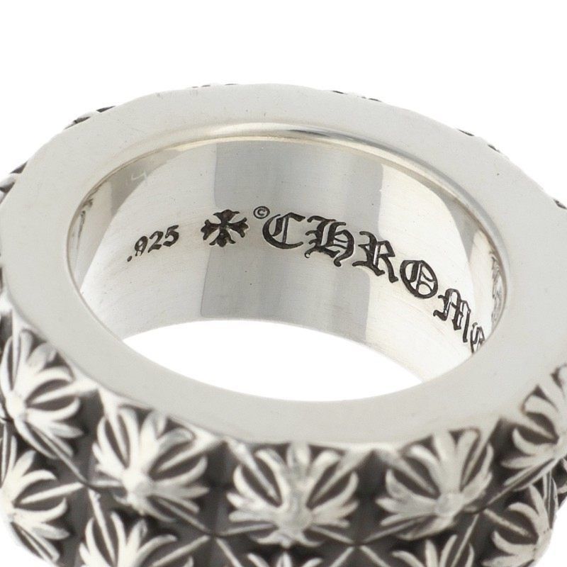 Chrome Hearts Chrome Hearts Pete Punk Double Row Silver Ring Size ONE SIZE - 3 Thumbnail