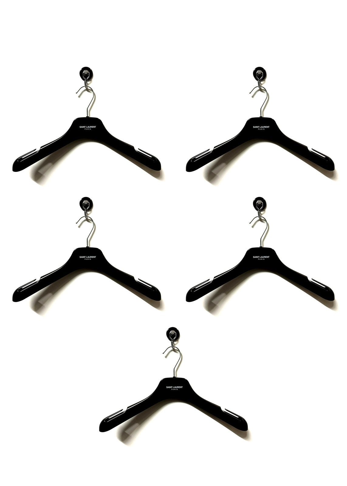 Saint Laurent Paris Saint Laurent Paris 5x logo hangers Size ONE SIZE - 2 Thumbnail