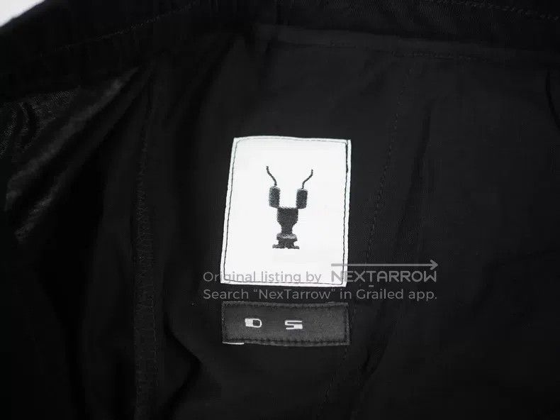 Rick Owens RICK OWENS size M Black Slim Fit Low Rise Pants Size US 27 - 6 Thumbnail
