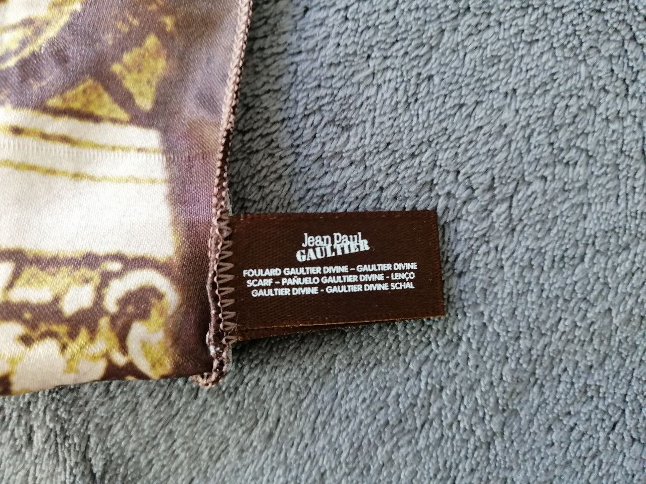 Jean Paul Gaultier Vintage Jean Paul Gaultier Foulard Divine Renaissance Scarf Size ONE SIZE - 6 Thumbnail