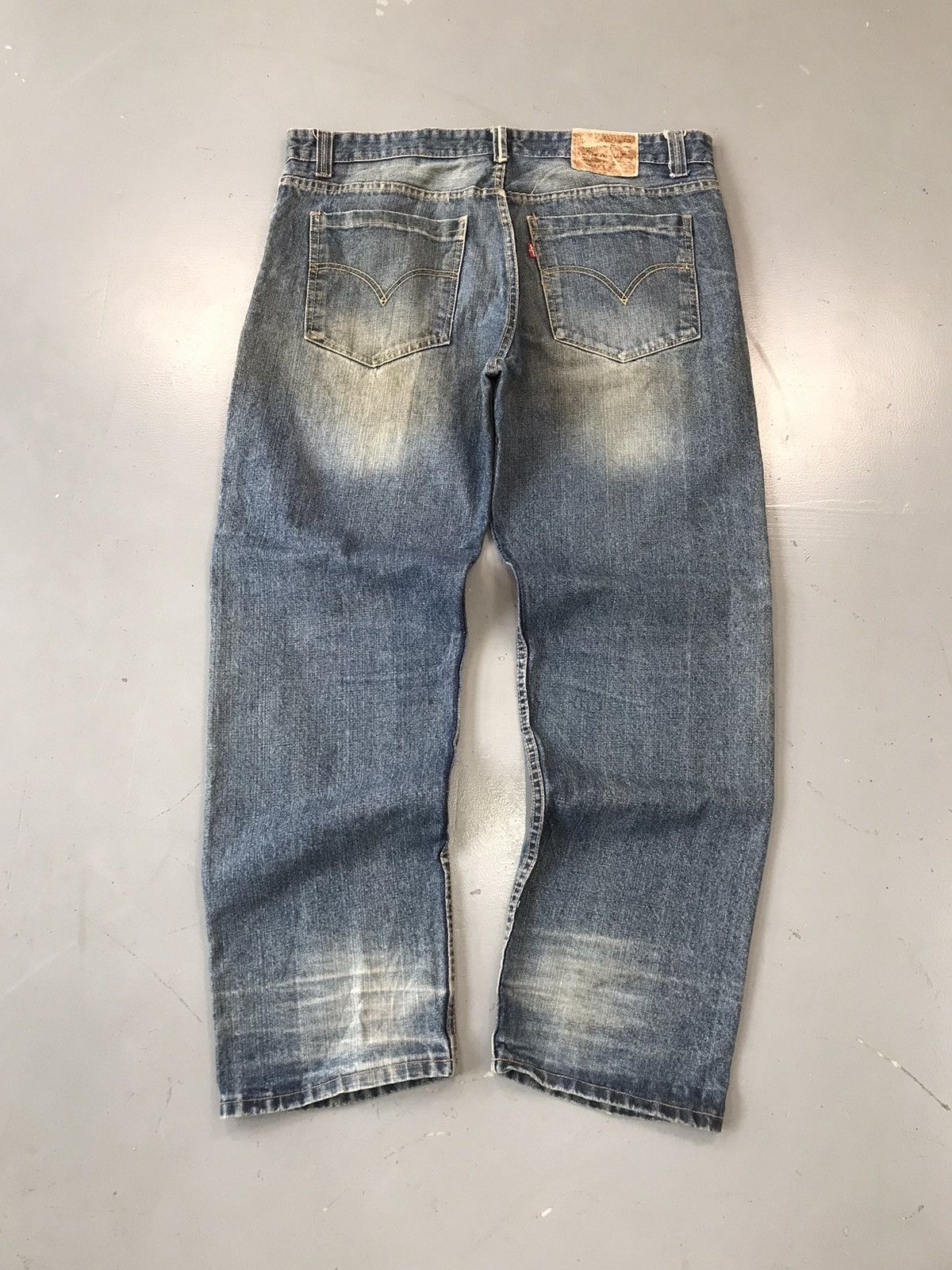 Levi's × Vintage Vintage Levi’s baggy fit engineer denim Size US 41 - 5 Thumbnail