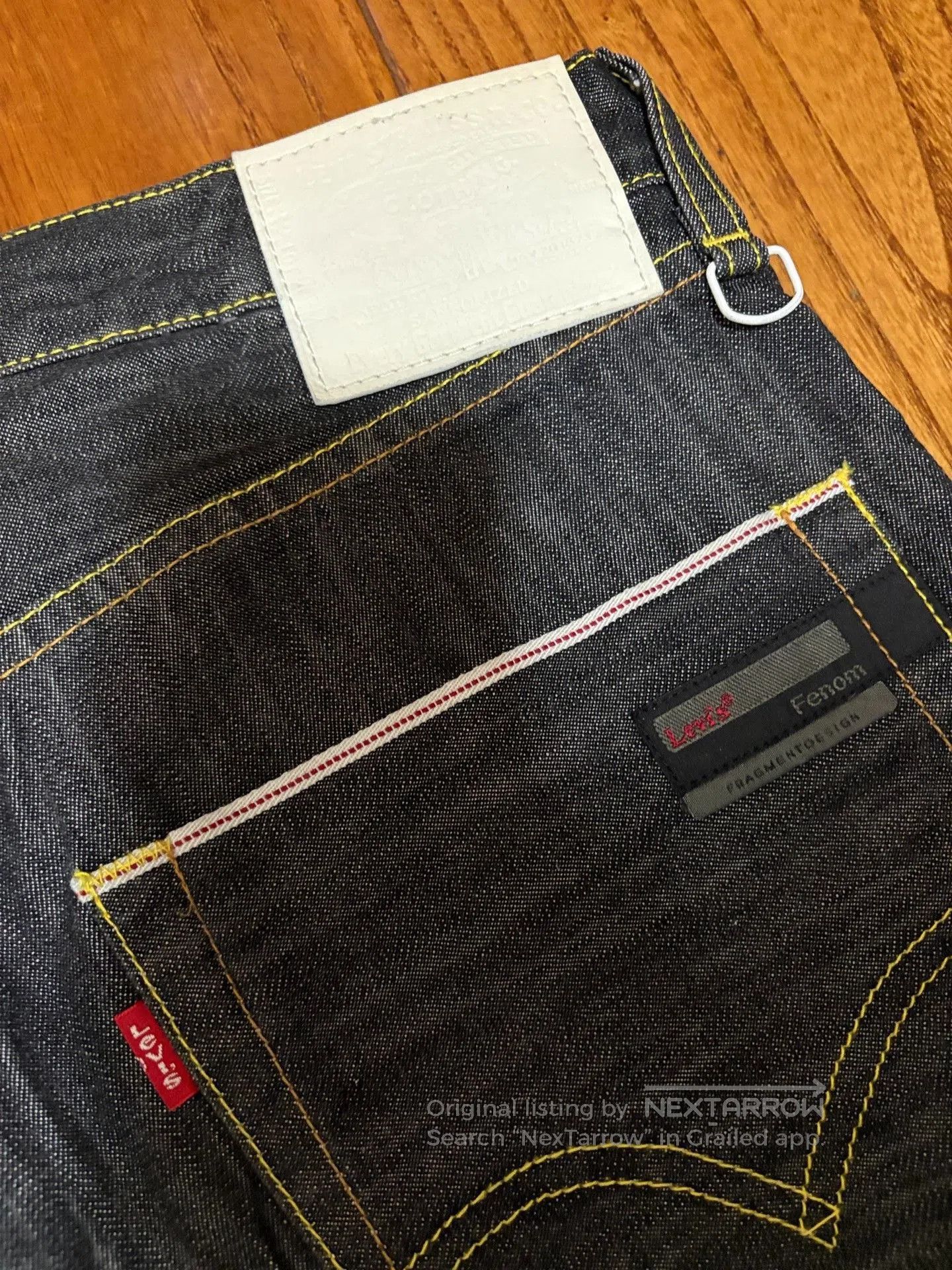 Levi's Levi's Fenom Raw Denim Jeans. Size US 32 / EU 48 - 6 Thumbnail