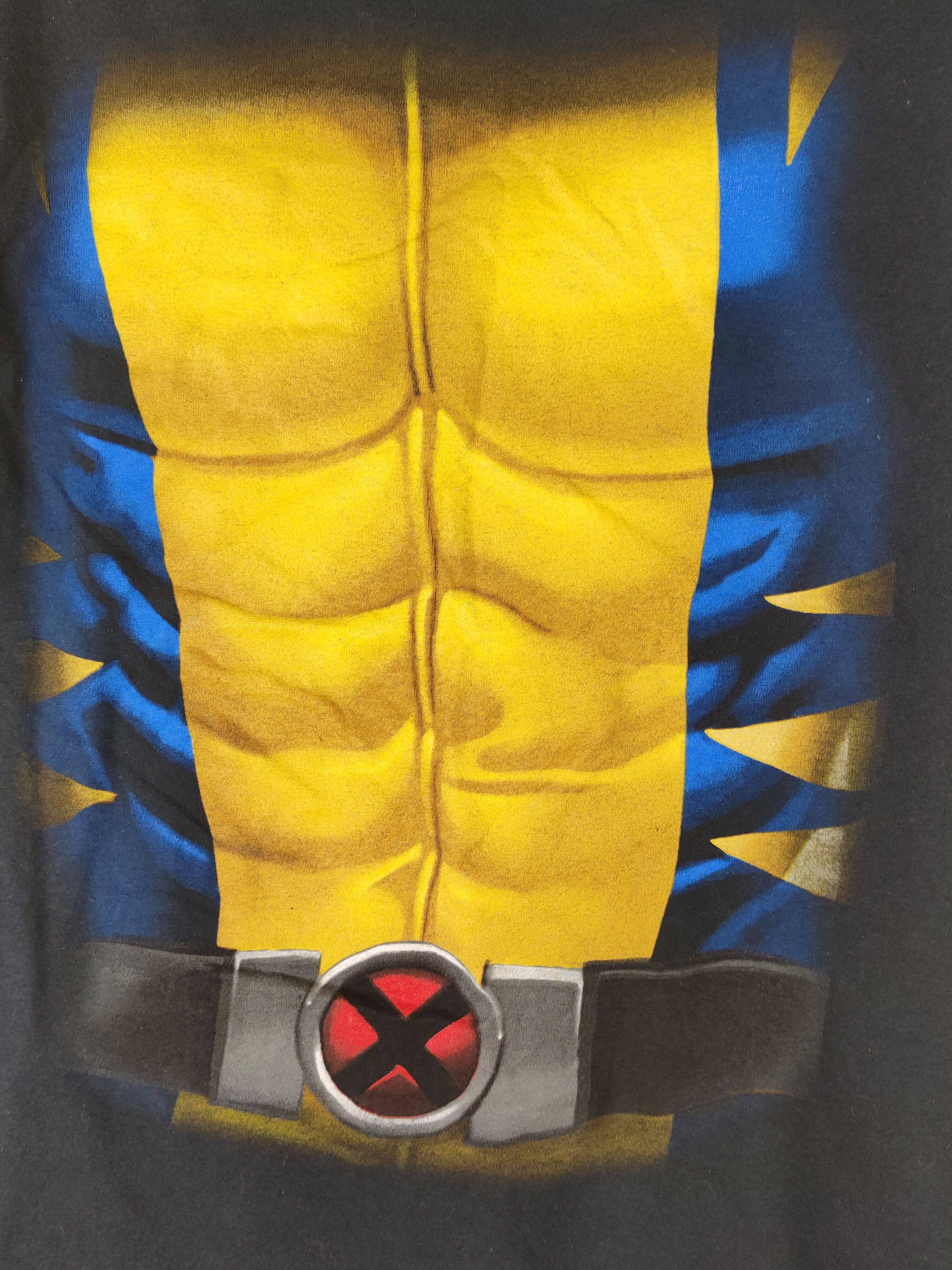 Japanese Brand × Marvel Comics × Vintage DL Marvel Black Wolverine Short Sleeve T-shirt #2131 Size US M / EU 48-50 / 2 - 3 Thumbnail