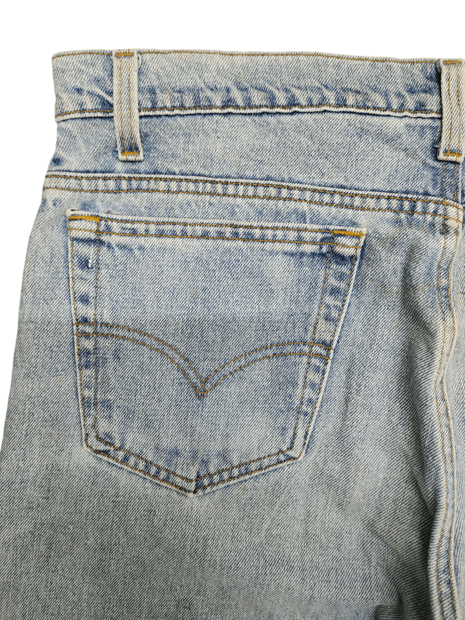 Levi's Vintage Clothing Vintage 90s Levi's 550 Sand Light Wash Faded Denim Jeans Size US 36 / EU 52 - 13 Thumbnail