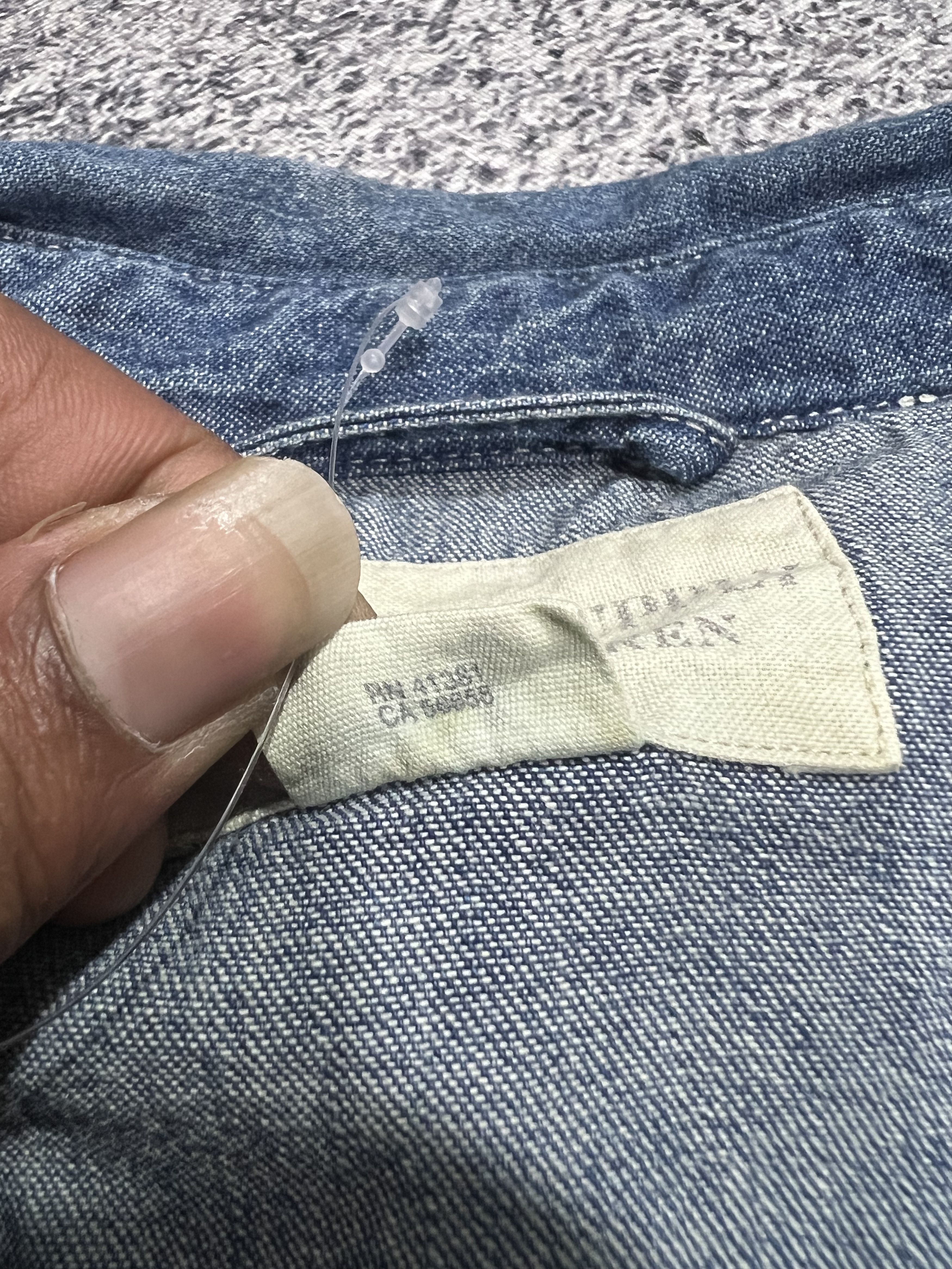Kapital 2000s Archival Polo Ralph Lauren RRL Denim Jeans Shirt y2k Size US L / EU 52-54 / 3 - 9 Thumbnail