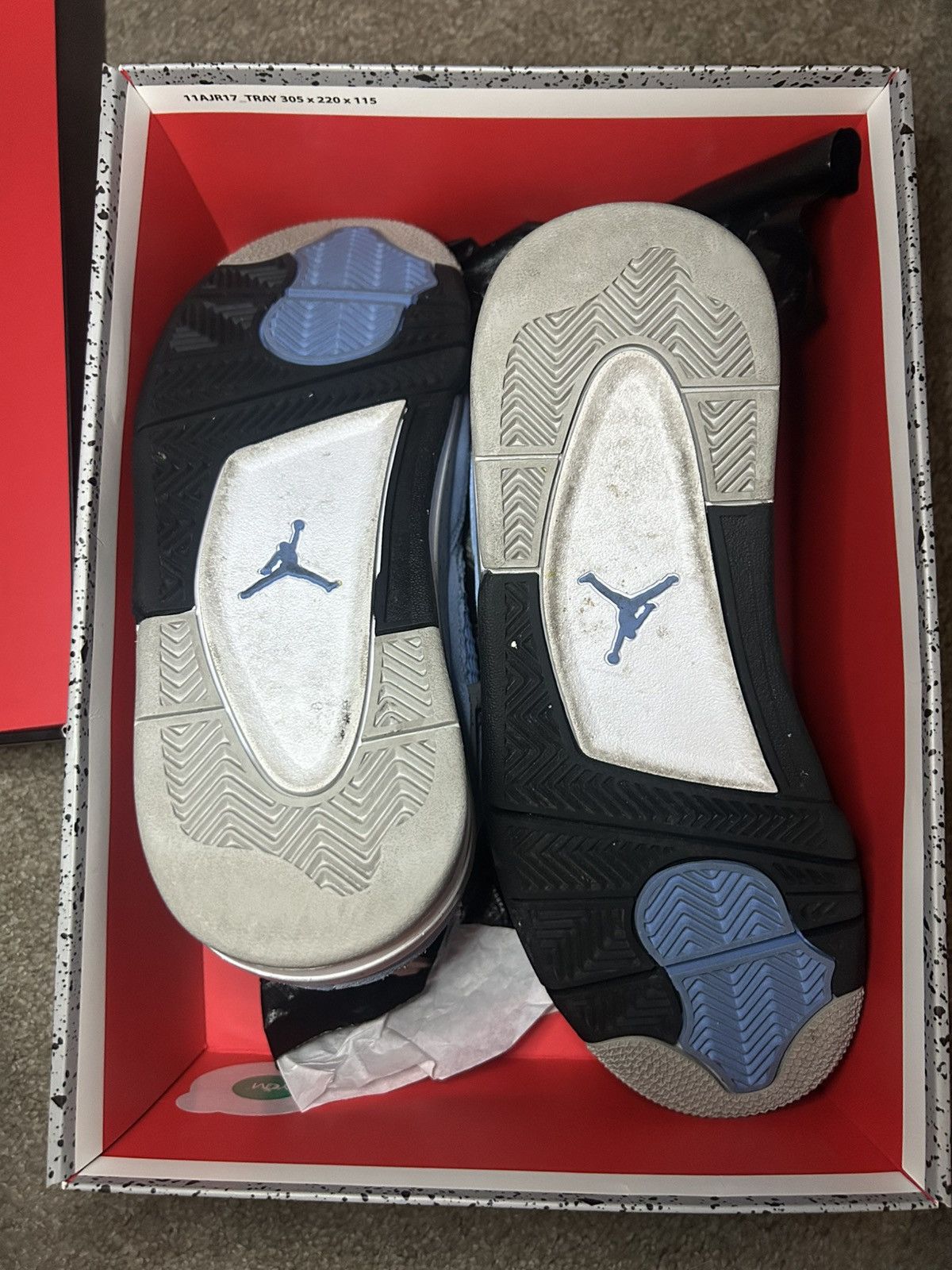 Jordan Brand Air Jordan 4 Retro (GS) Size US 6.5 / EU 39-40 - 3 Thumbnail