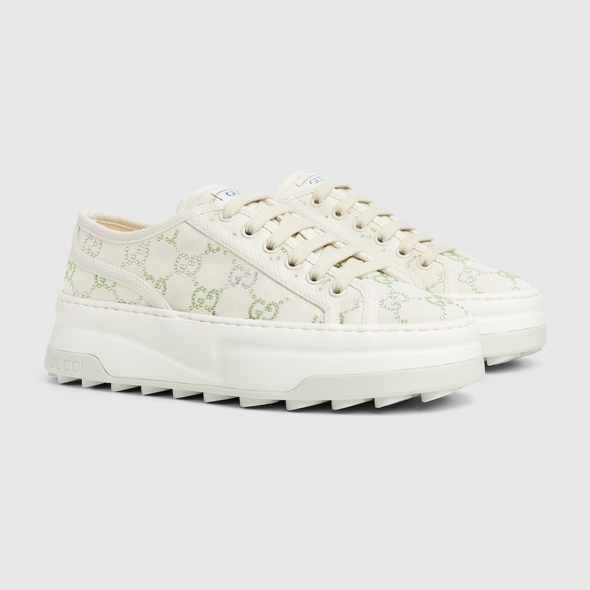Gucci oc11z1025 1977 Sneakers in Ivory Size US 6.5 / IT 36.5 - 2 Thumbnail