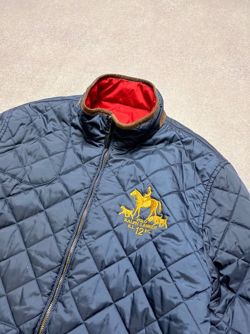 Vintage Vintage Polo Ralph Lauren Reversible Plaid Jacket L Size US L / EU 52-54 / 3 - 5 Thumbnail