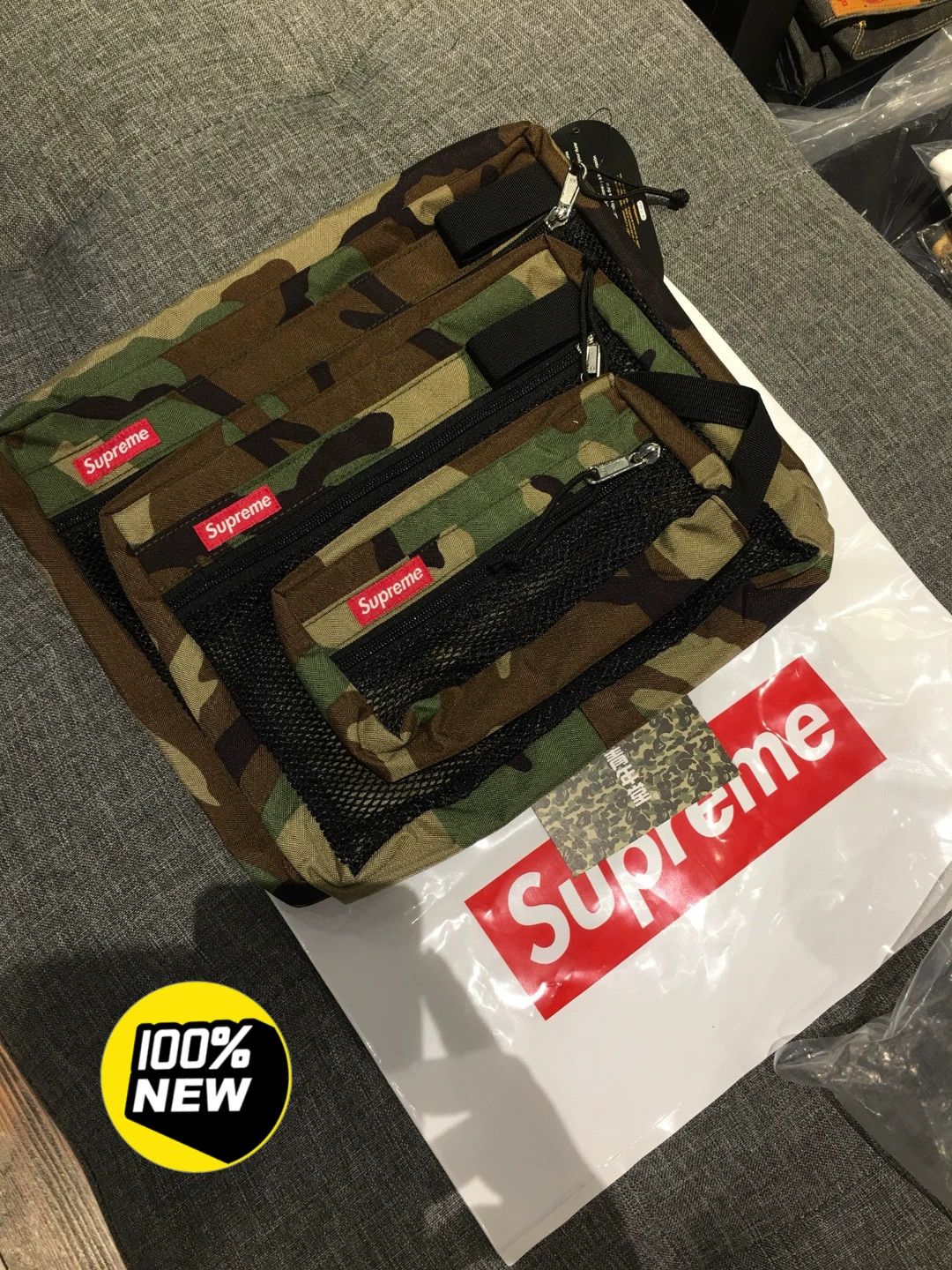 Supreme supreme multifunctional mesh organizer bags set Size ONE SIZE - 1 Thumbnail