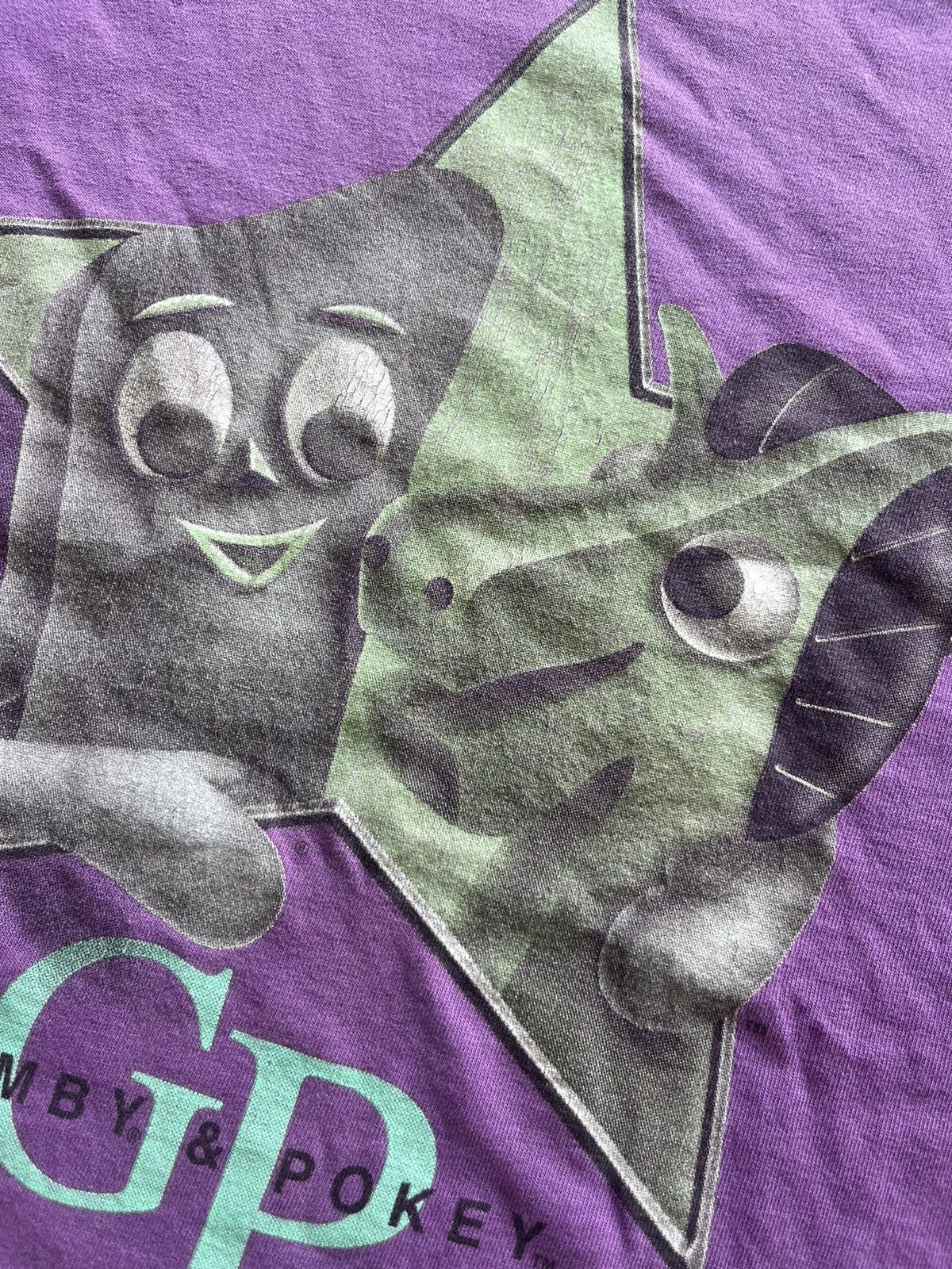 Designer × Vintage Vintage GUMBY & POKEY GP Stretchwear 1996’s preme toy tshirt Size US XL / EU 56 / 4 - 8 Thumbnail