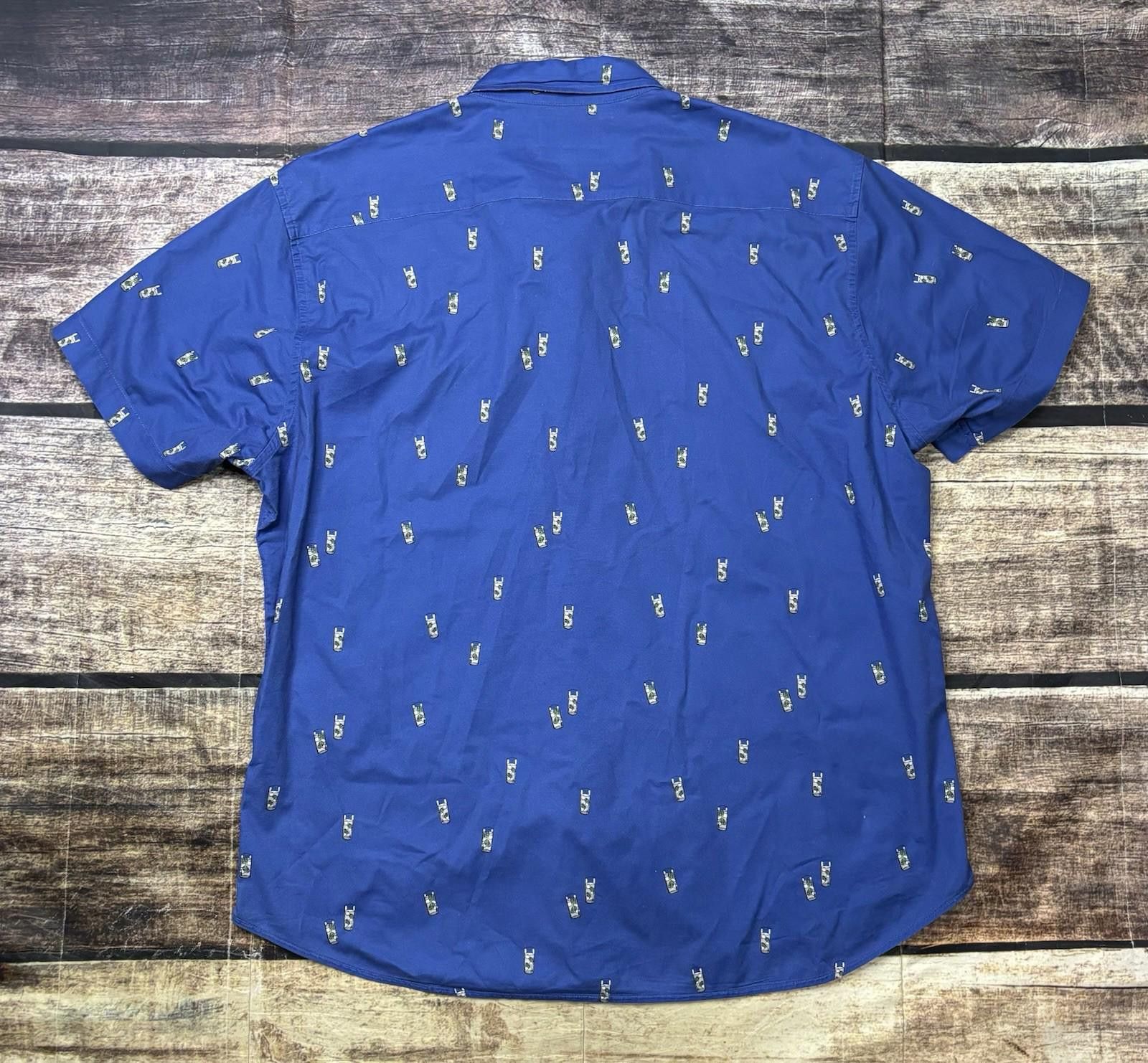 Bonobos Bonobos Shirt Mens XL Slim Fit Mojito All Over Print Button Size US XL / EU 56 / 4 - 3 Thumbnail
