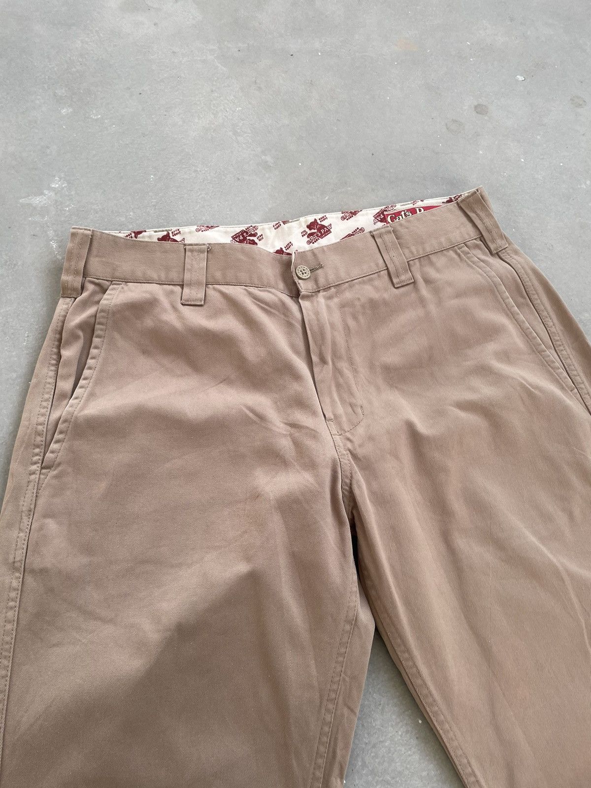 CAT'S PAW × Sugar Cane × Toyo Enterprises CAT’S PAW CHINOS PANT Size US 32 / EU 48 - 2 Thumbnail
