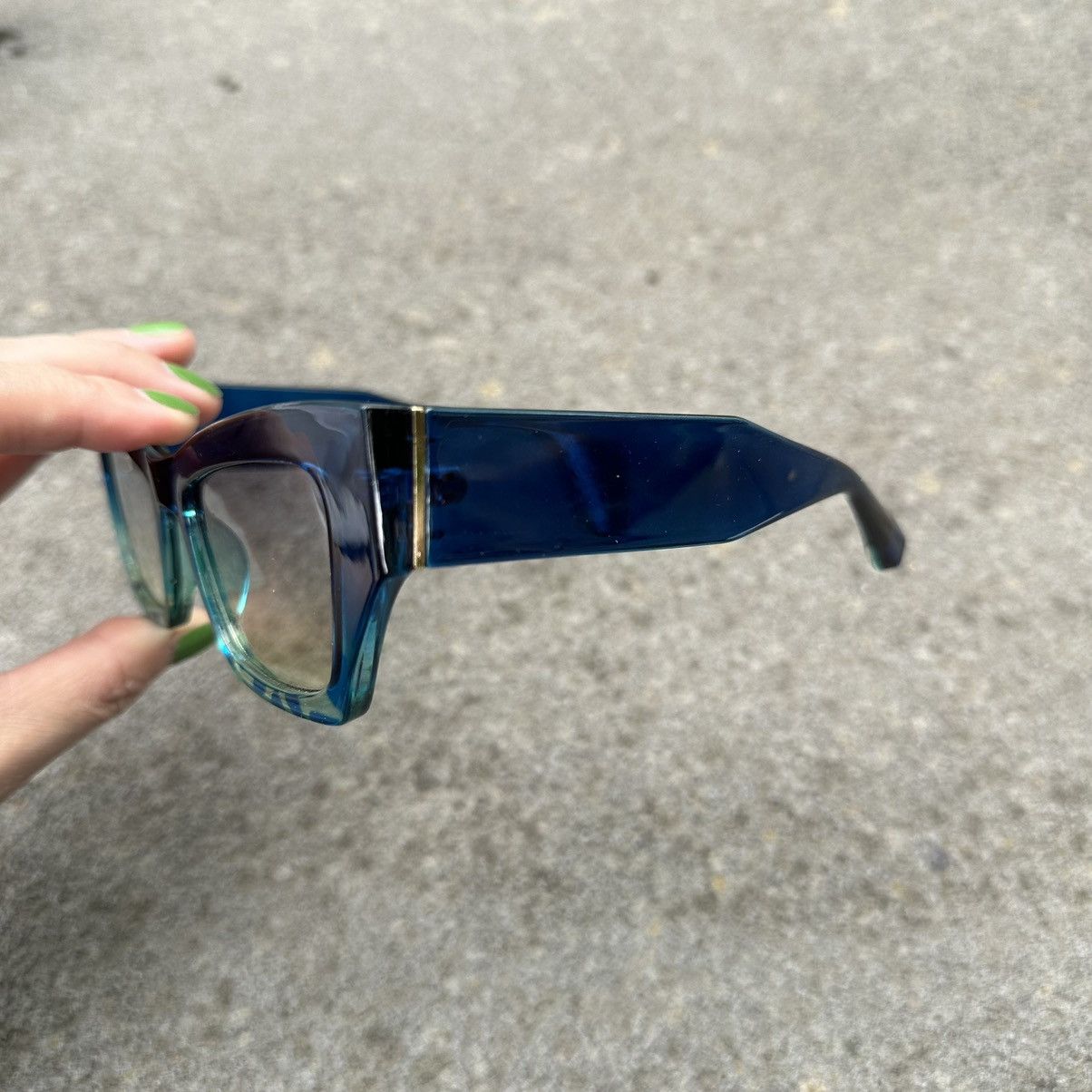 Other Y2K Unisex Sunglasses Retro Fashion Shades QB5673-02 Size ONE SIZE - 2 Thumbnail