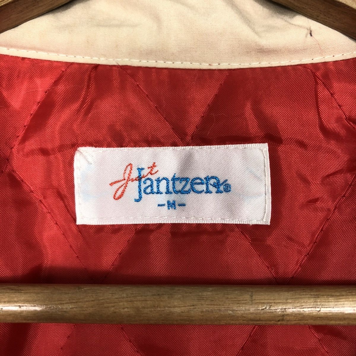 Vintage 🔥VINTAGE 80’s JANTZEN BOMBER JACKET PARACHUTE DESIGN Size US M / EU 48-50 / 2 - 22 Thumbnail