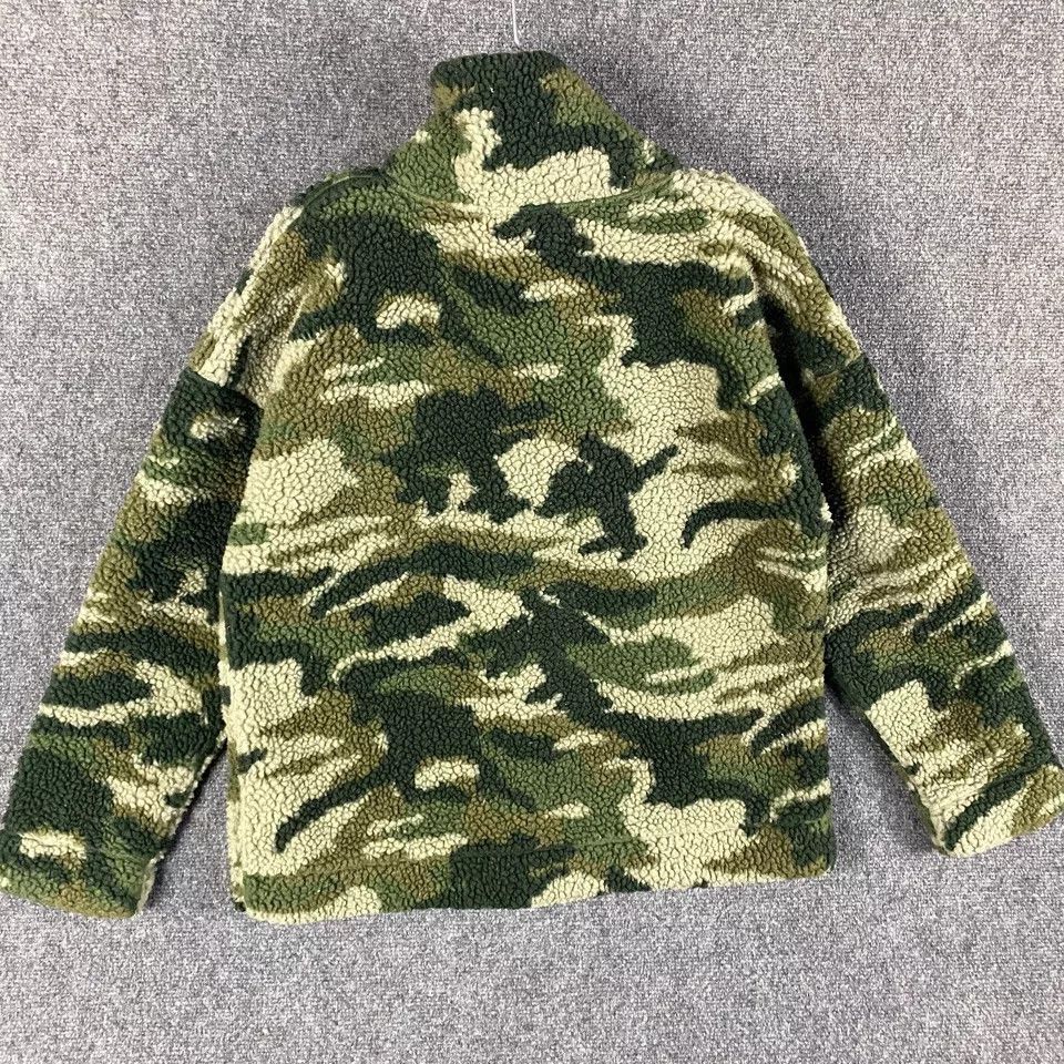 J.Crew × Vintage J Crew Vintage Fleece Women's Small Camouflage Snap Pullover Size S / US 4 / IT 40 - 8 Thumbnail