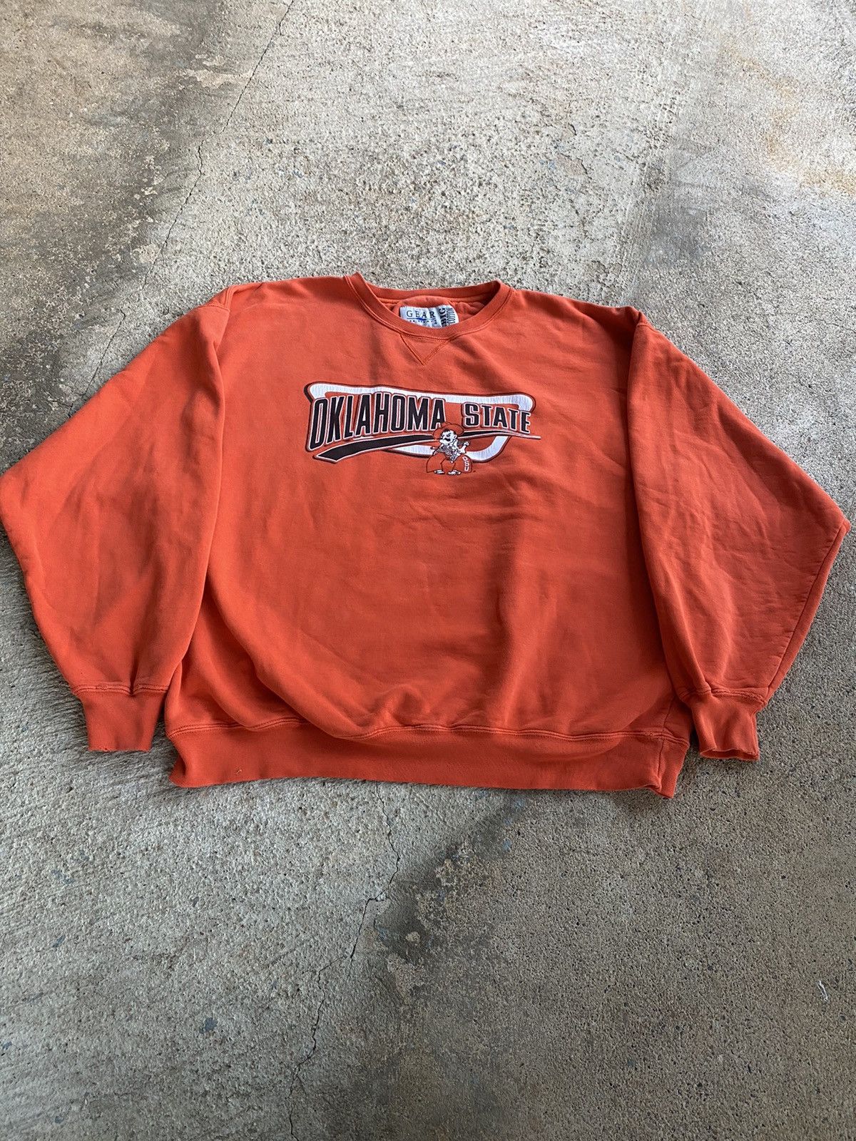 Vintage Vintag 90’s Oklahoma State Cowboys Sweatshirt Size US XL / EU 56 / 4 - 5 Thumbnail