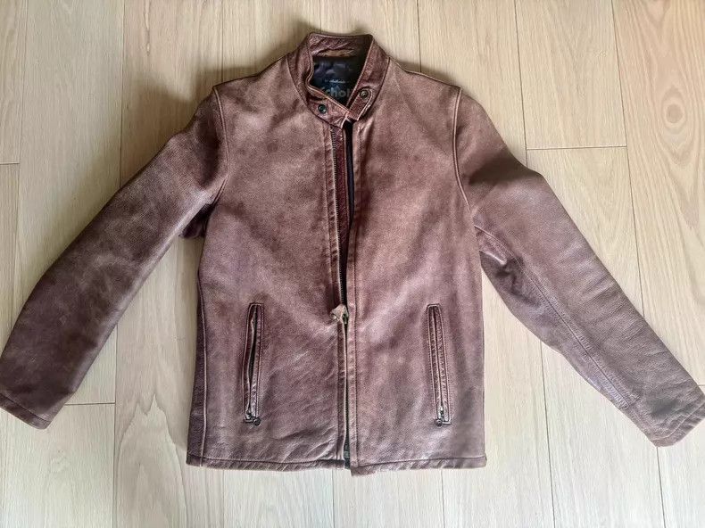 Schott Schott Wax cowhide jacket Size US S / EU 44-46 / 1 - 1 Thumbnail