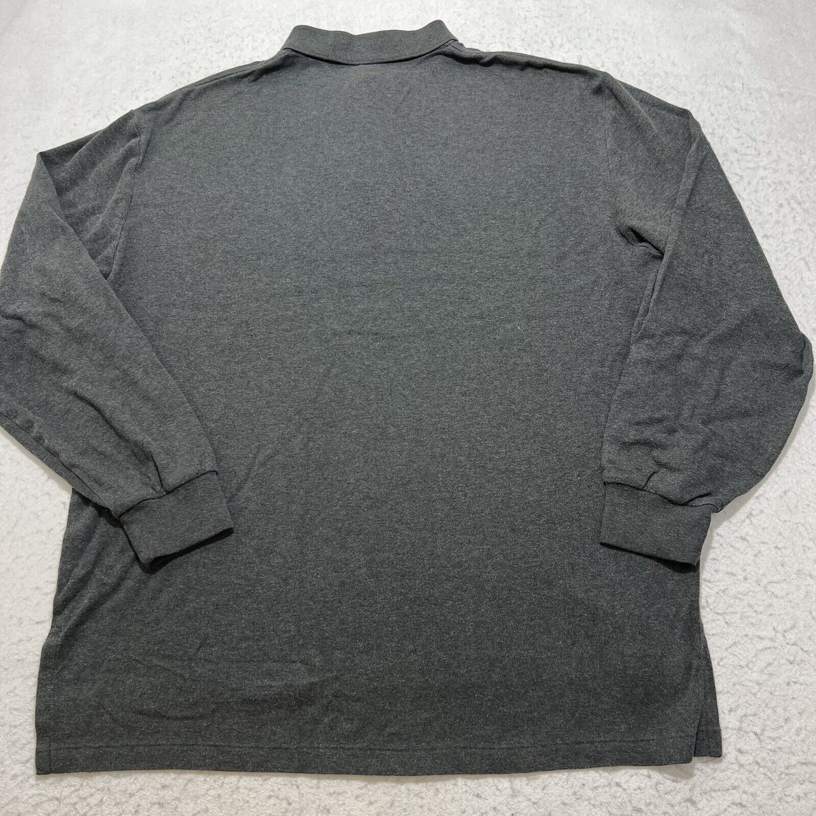 Polo Ralph Lauren Polo Ralph Lauren Gray Polo Shirt Blue Pony Logo Size US L / EU 52-54 / 3 - 9 Thumbnail