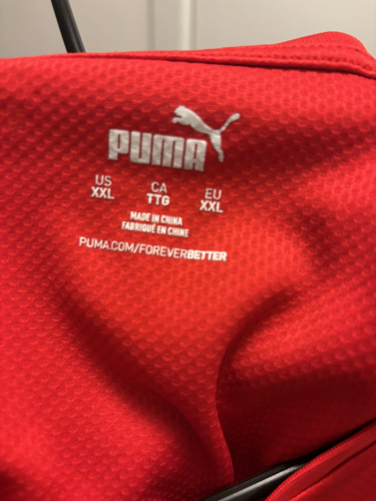 Puma Stade Rennais Home Jersey Size US XXL / EU 58 / 5 - 3 Thumbnail