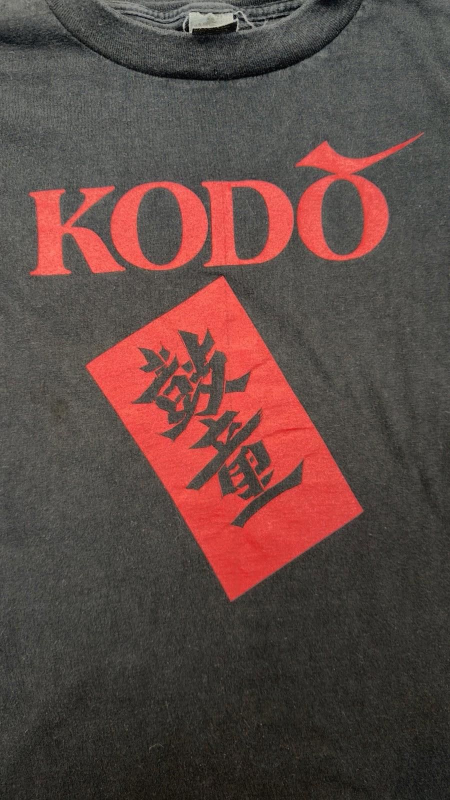 Anvil VTG 1980`s Kodo One Earth Tour Shirt Anvil L 19” X 26.6” Size US L / EU 52-54 / 3 - 5 Thumbnail