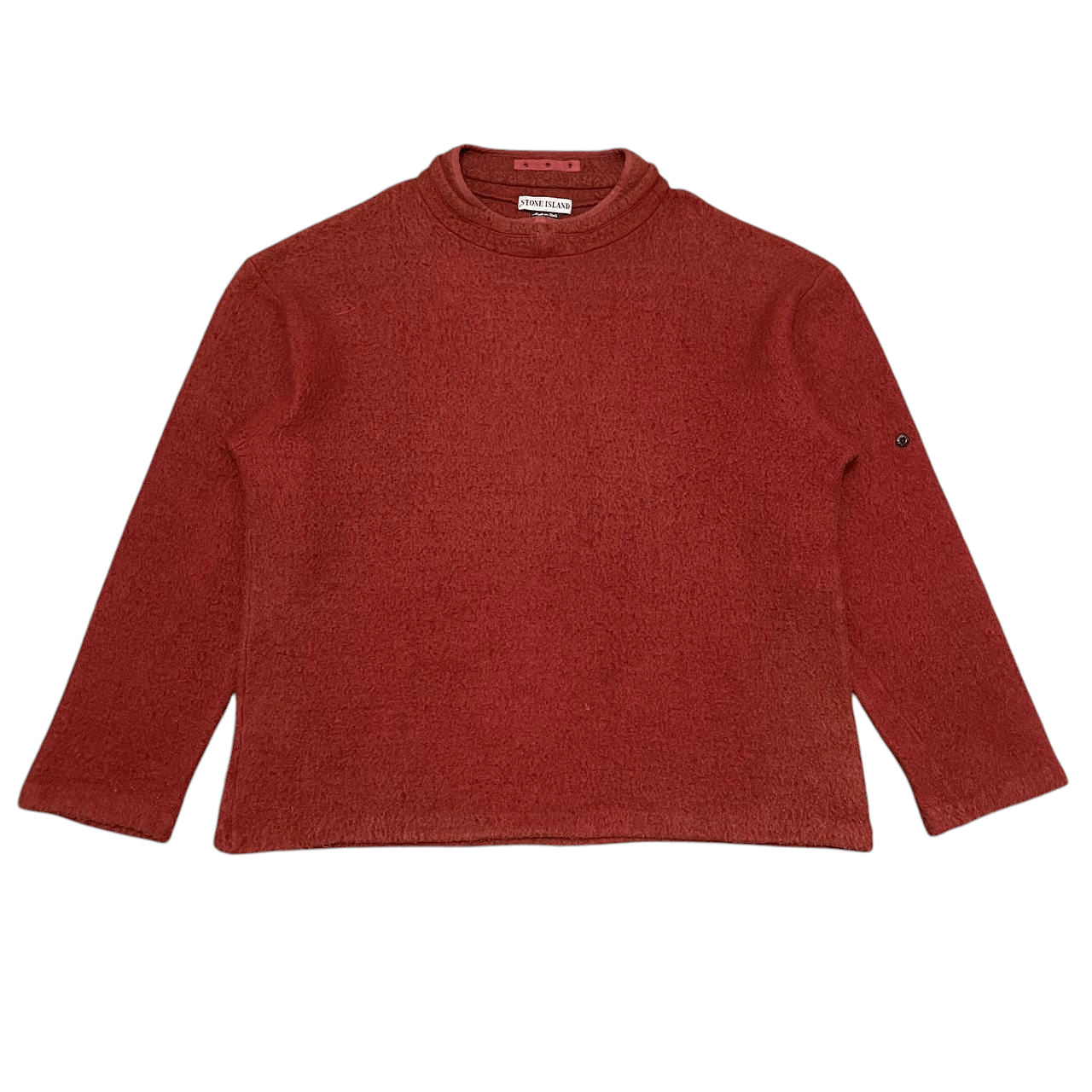 Stone Island Vintage 90's Stone Island Lana Wool Jumper Size US L / EU 52-54 / 3 - 1 Thumbnail