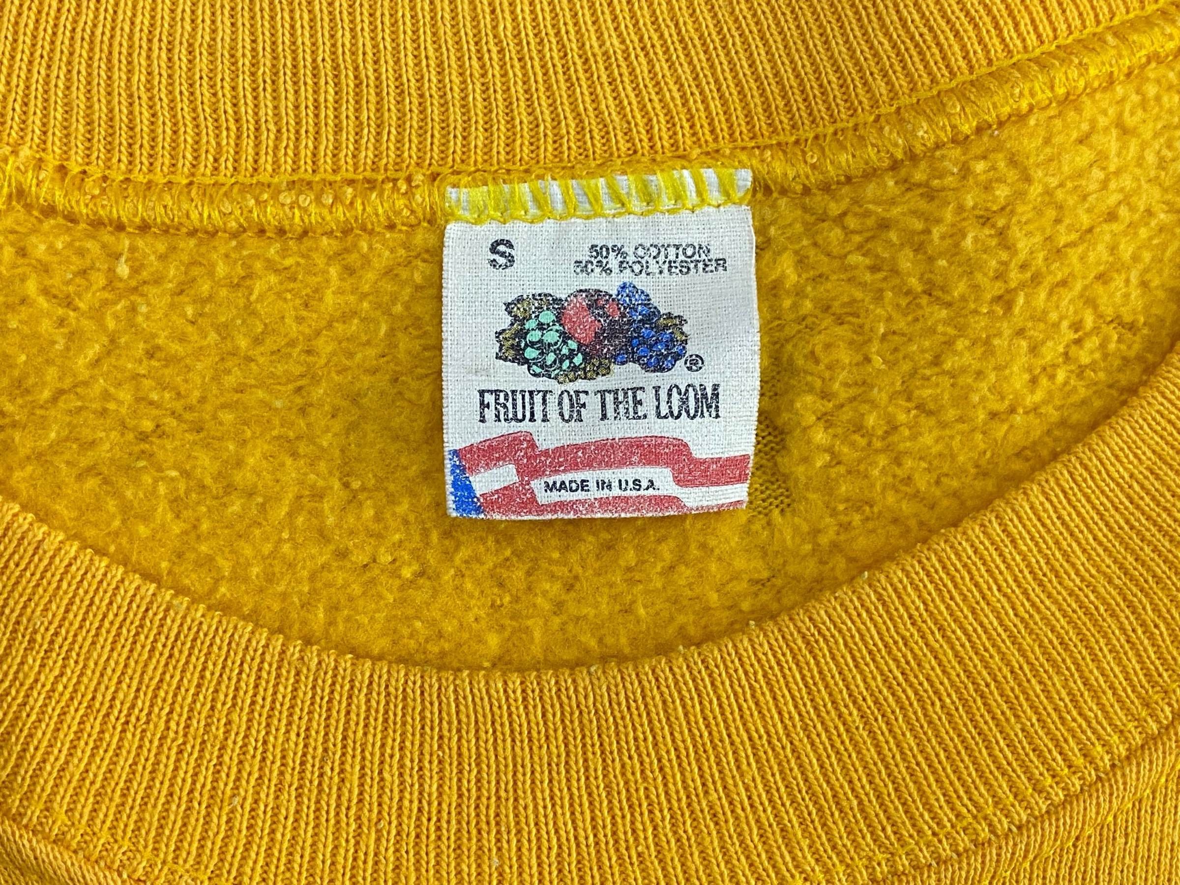 Fruit Of The Loom × Vintage NBHS Girl Track Sweatshirt Vintage 90s Sweats Size XS / US 0-2 / IT 36-38 - 9 Thumbnail