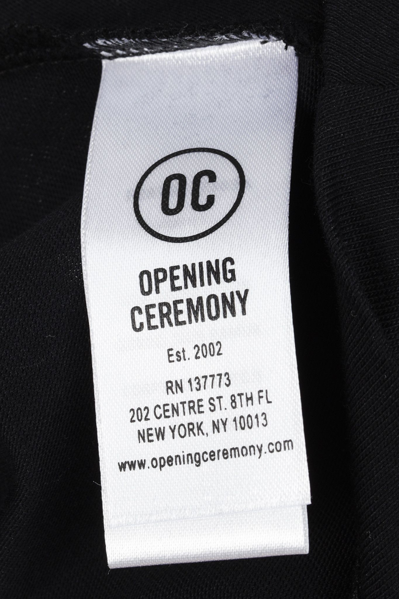 Opening Ceremony Opening Ceremony Black Logo-Graphic Cropped Tank Size S / US 4 / IT 40 - 8 Thumbnail